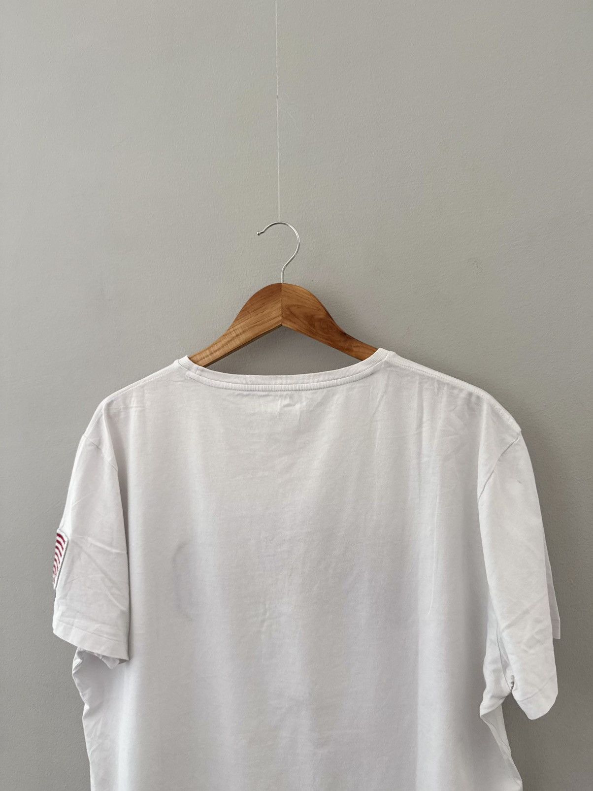 Polo Ralph Lauren Vintage Polo Ralph Lauren USA Big Flag Logo Tee Size US XL / EU 56 / 4 - 6 Thumbnail