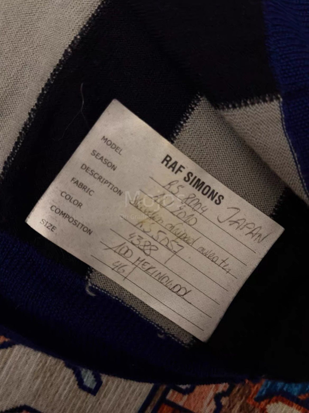 Raf Simons Sz 46 Raf Simons 10AW Runway Sample Stripe Knitwear Tank To Size US S / EU 44-46 / 1 - 4 Thumbnail