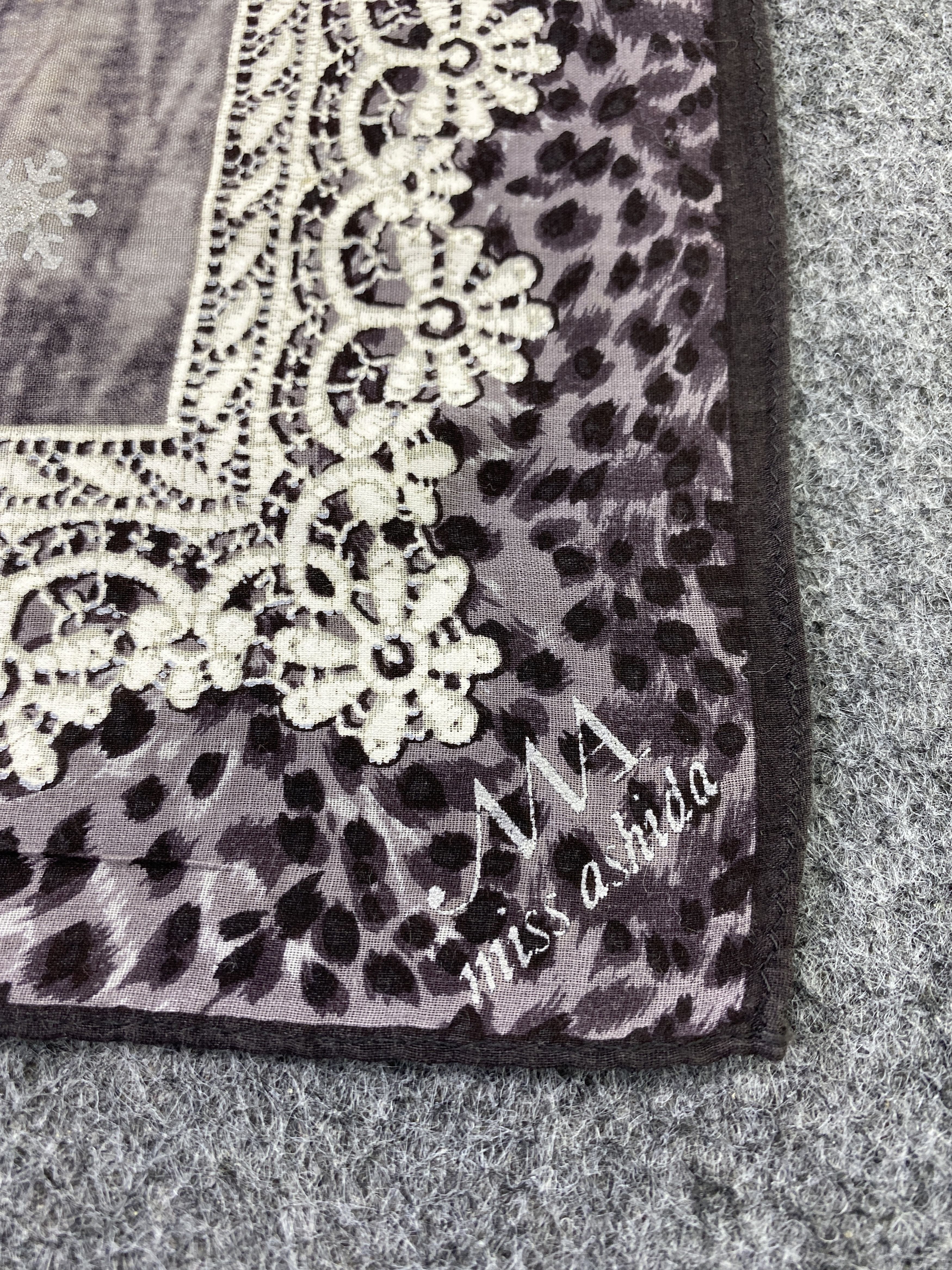 Japanese Brand Miss Ashida Handkerchief / Bandana / Neckerchief-B345 Size ONE SIZE - 5 Thumbnail
