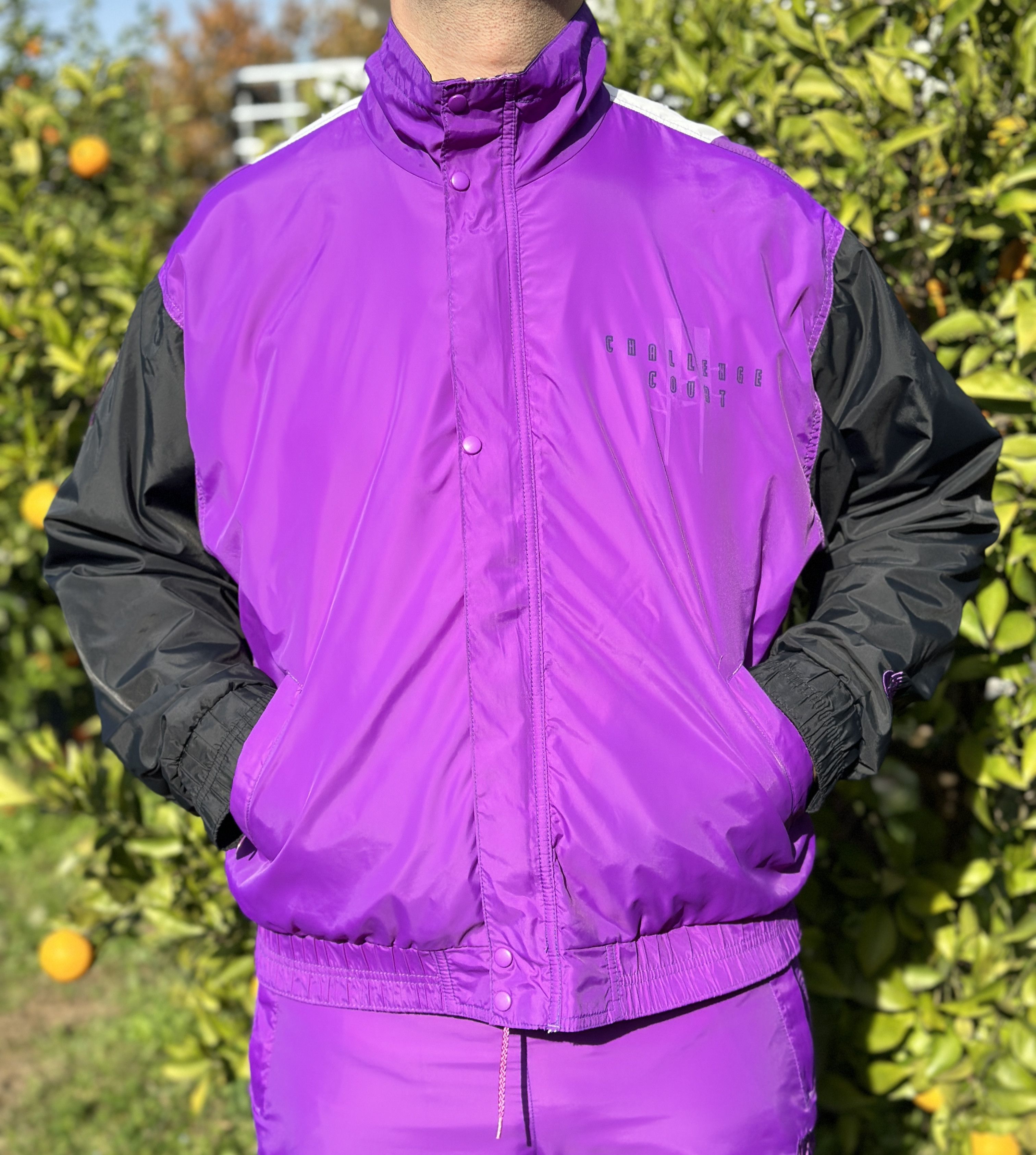 Nike Nike Challenge Court Tracksuit Jacket Pants Size M Agassi Size US M / EU 48-50 / 2 - 11 Thumbnail