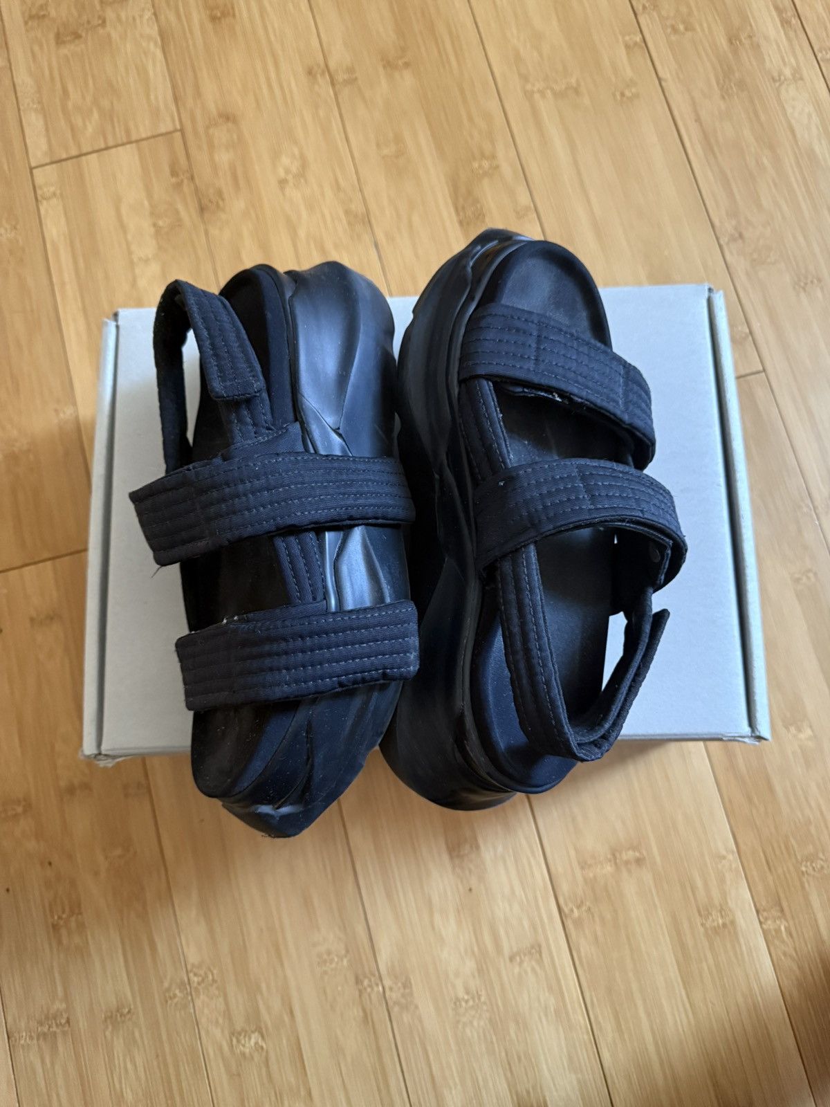 Rick Owens Drkshdw Rick Owens Drkshdw Platform sandal Size US 7 / IT 37 - 1 Thumbnail