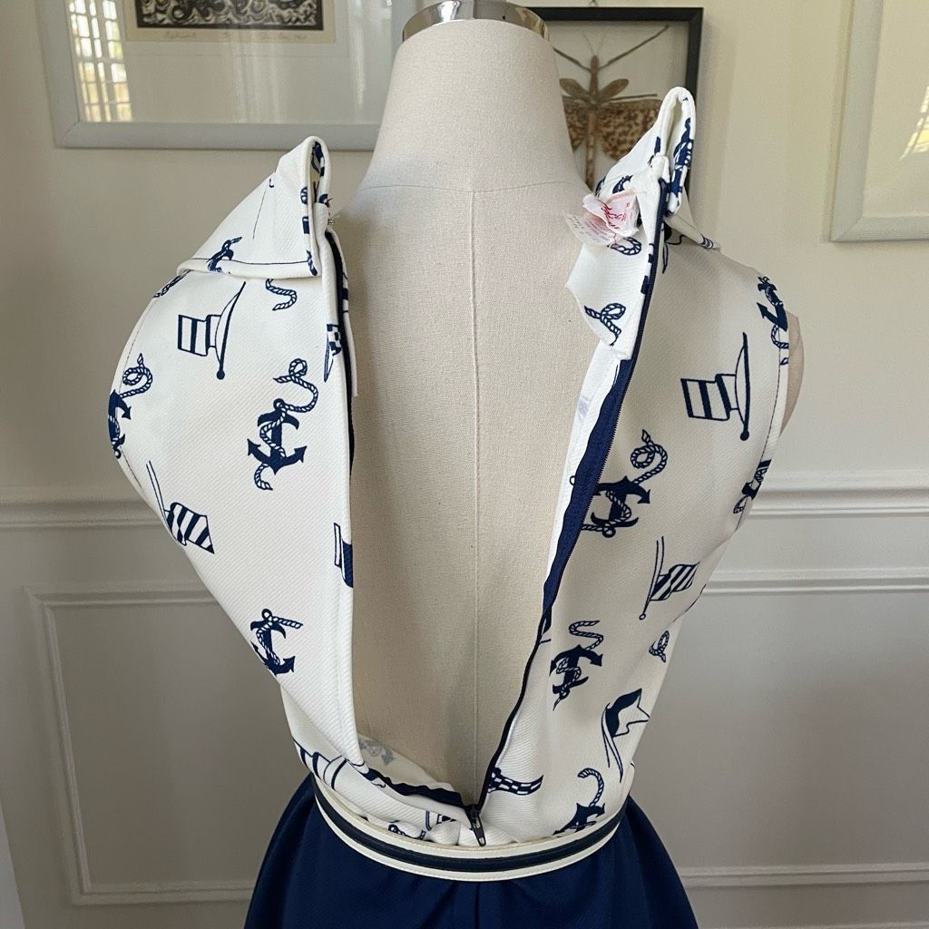 Vintage Vintage 70s Jerell of Texas Nautical A-line Dress XS Size XS / US 0-2 / IT 36-38 - 8 Thumbnail