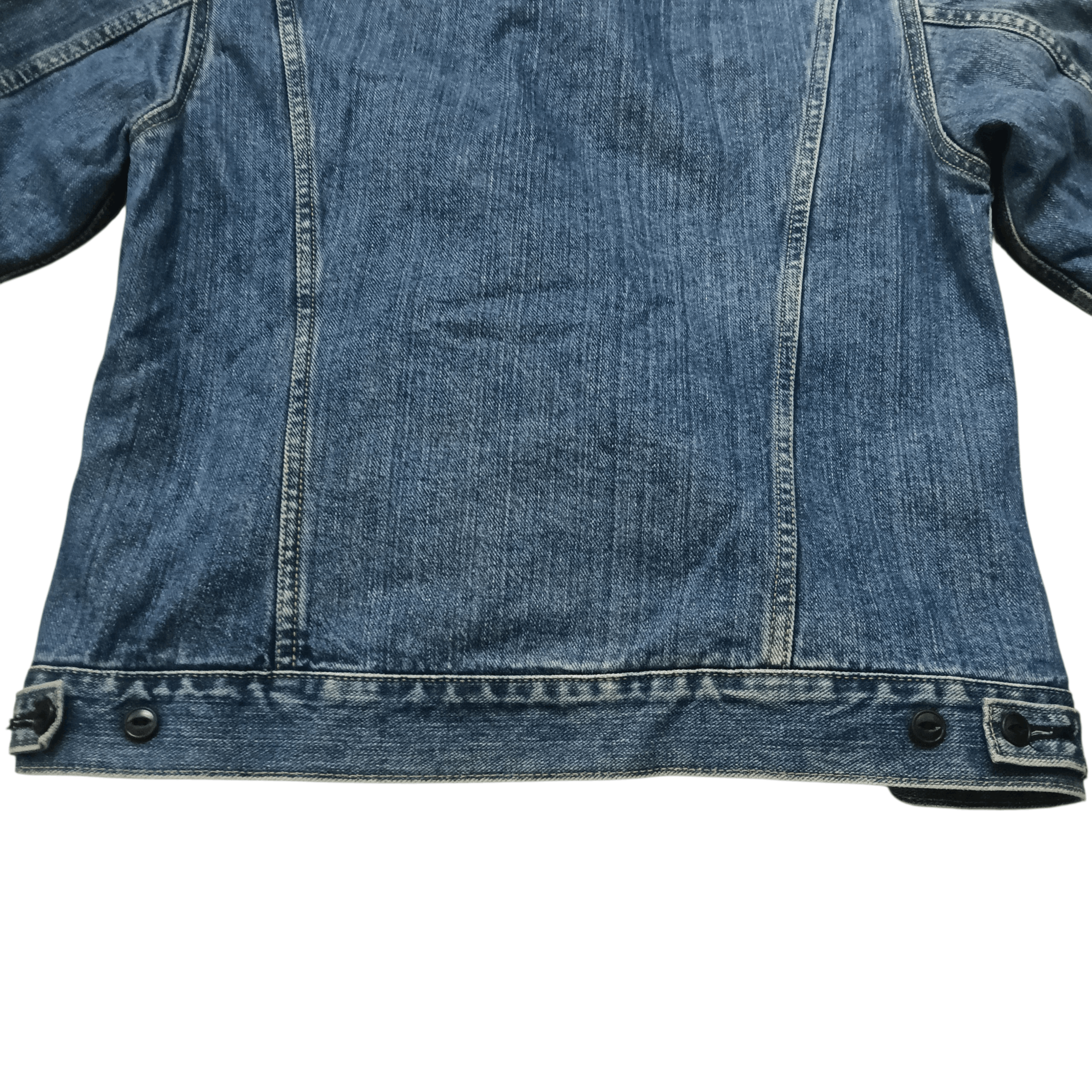 Edwin Vintage 90s Edwin Trucker Blanket Jacket Size US M / EU 48-50 / 2 - 6 Thumbnail