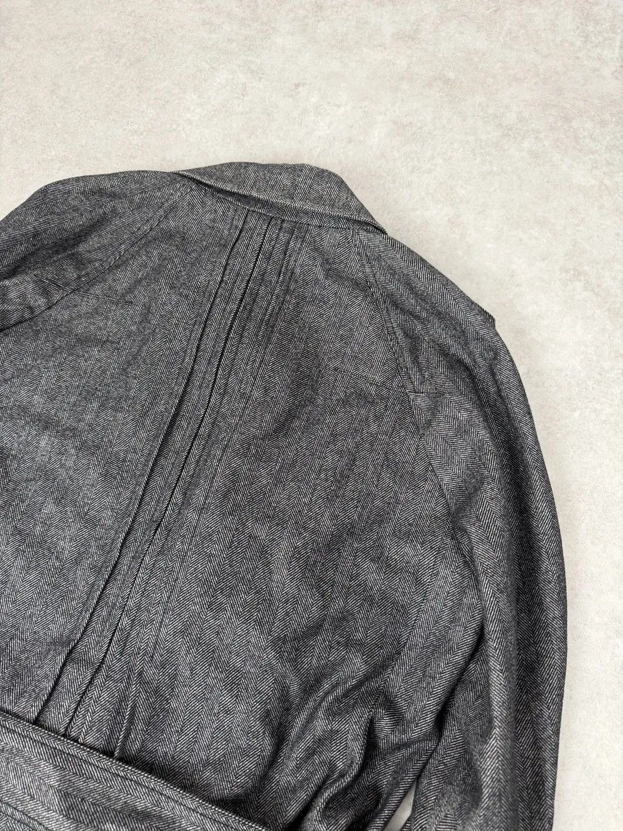 Dior AW2008 Dior Grey Wool Classy Belted Long Jacket Size US M / EU 48-50 / 2 - 9 Thumbnail