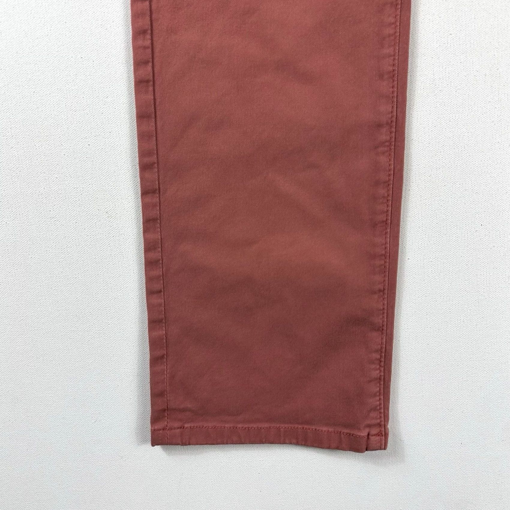 Vintage AG Adriano Goldschmied The MatchBox Slim Straight Jeans Pants Mens 29x28 Coral Size US 29 - 6 Thumbnail