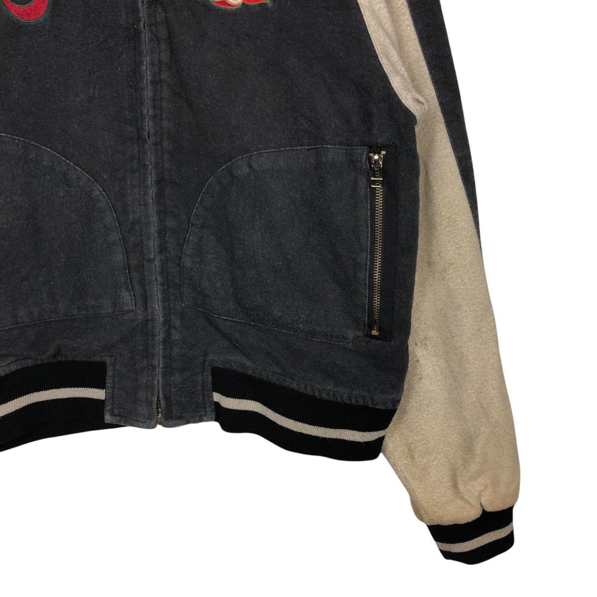 Japanese Brand 📌Vintage Bomber Jacket Sukajan Japan Tibet Secret Doctrine Size US M / EU 48-50 / 2 - 7 Thumbnail