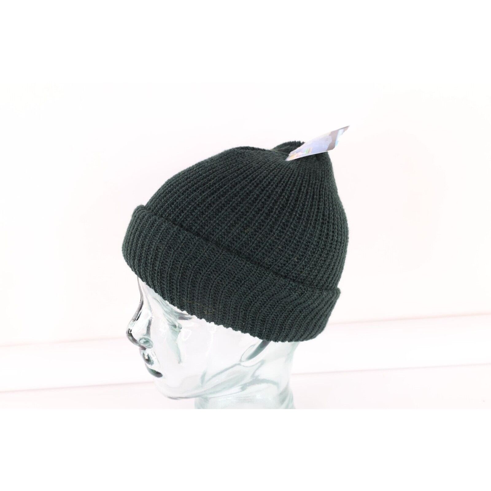 Vintage Deadstock Vintage 90s Streetwear Chunky Ribbed Knit Beanie Size ONE SIZE - 2 Thumbnail