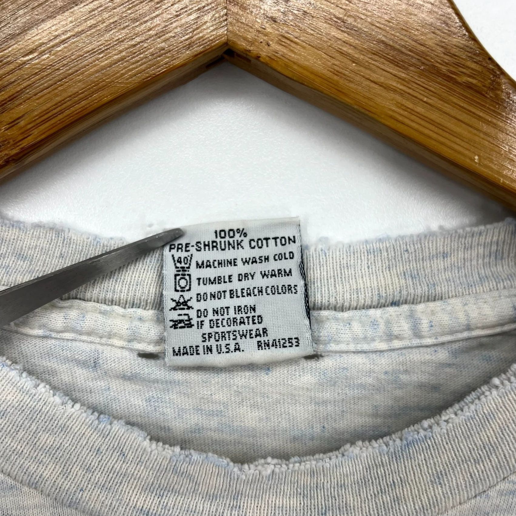 Vintage VINTAGE Cal Cru T-Shirt Jacksonville Beach Florida Gray Cotton Women's L Crew Neck Short Sleeve 1990s- Florida" Size L / US 10 / IT 46 - 5 Thumbnail