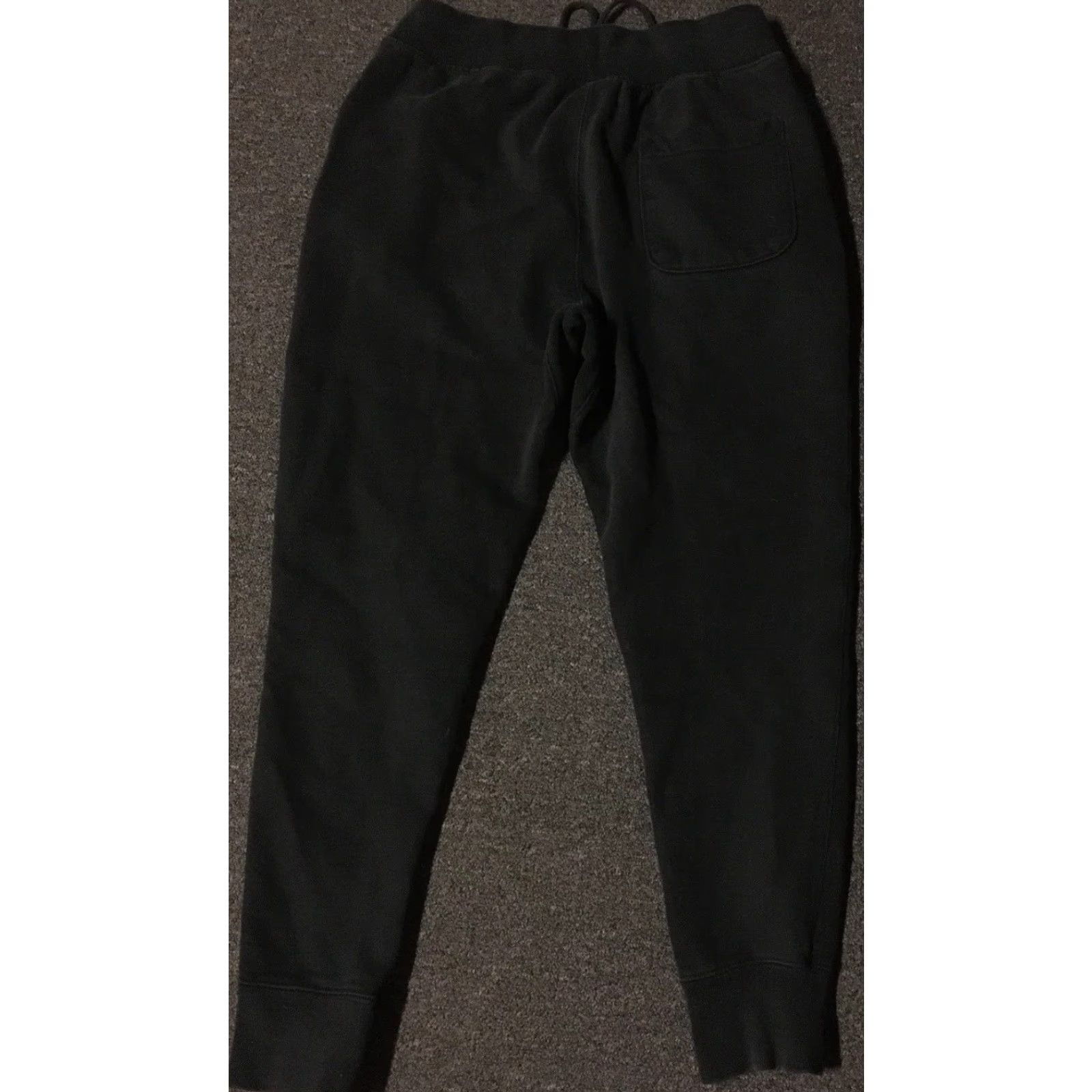 Champion VINTAGE Champion Reverse Weave Sweatpants M Black Basketball Activewear Pants Mens 90s Grunge Modern Fit Size US 31 - 4 Thumbnail