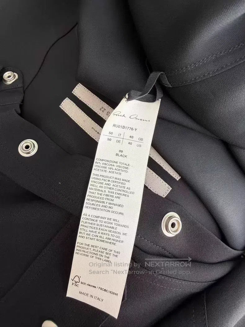 Rick Owens Rick Owens SS22 Sleeveless Vest Size US M / EU 48-50 / 2 - 3 Thumbnail
