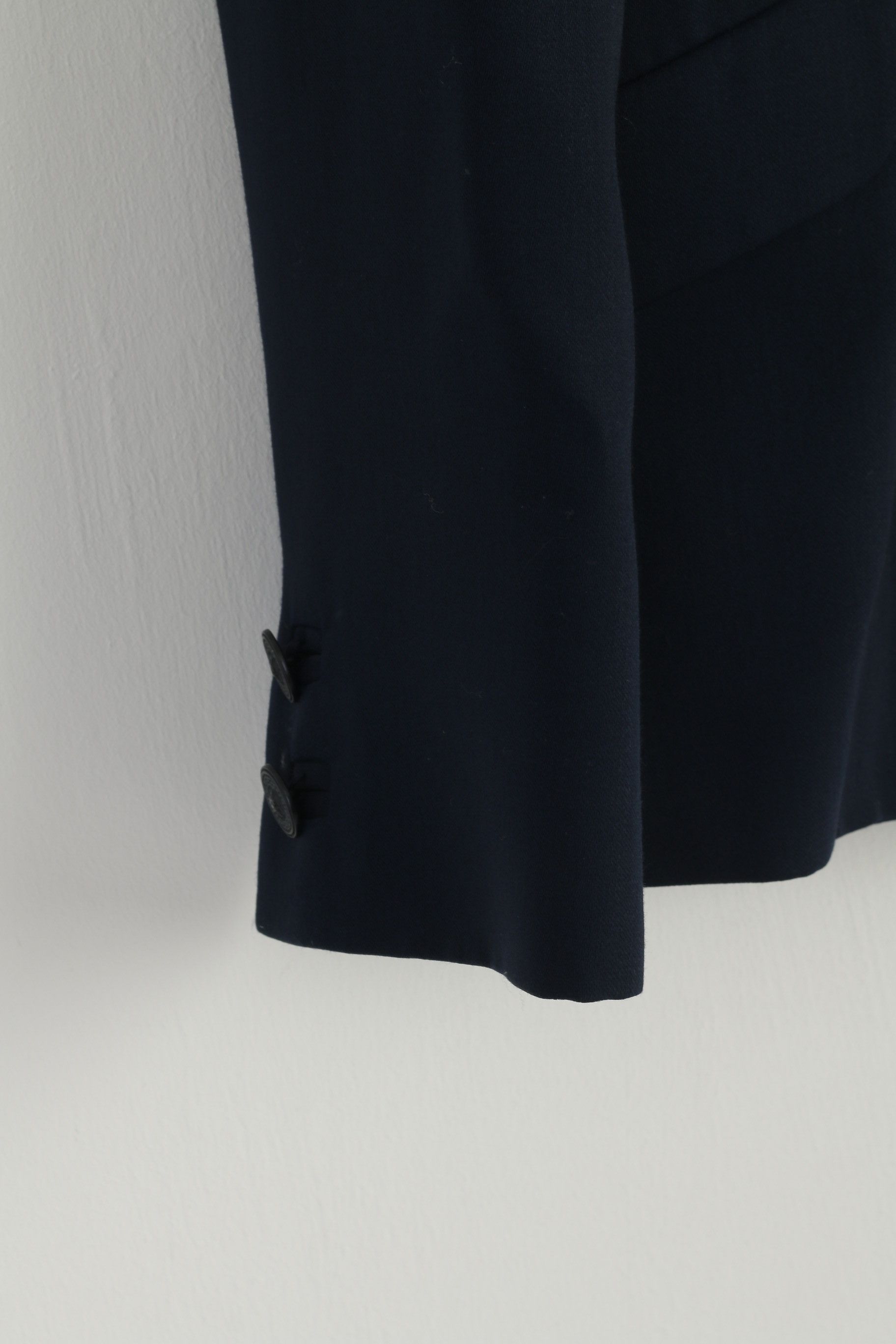 Versus Versace Versus Gianni Versace Women 28 42 S Blazer Navy Vintage 9569 Size S / US 4 / IT 40 - 4 Thumbnail