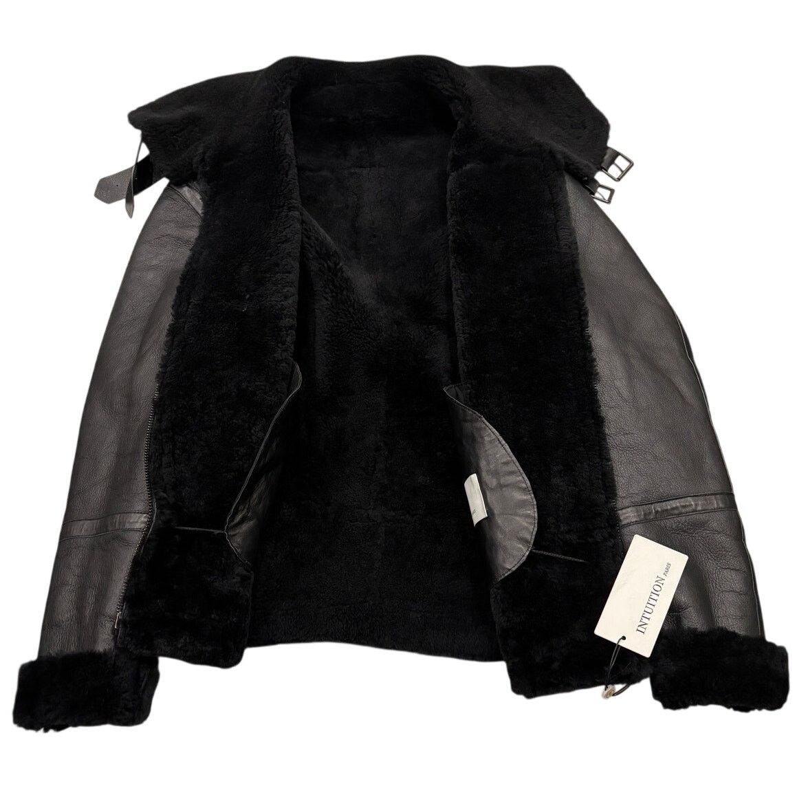 Other *R38 INTUITION Sheep Leather Bomber Jacket FR50/US40 Large Size US L / EU 52-54 / 3 - 4 Thumbnail