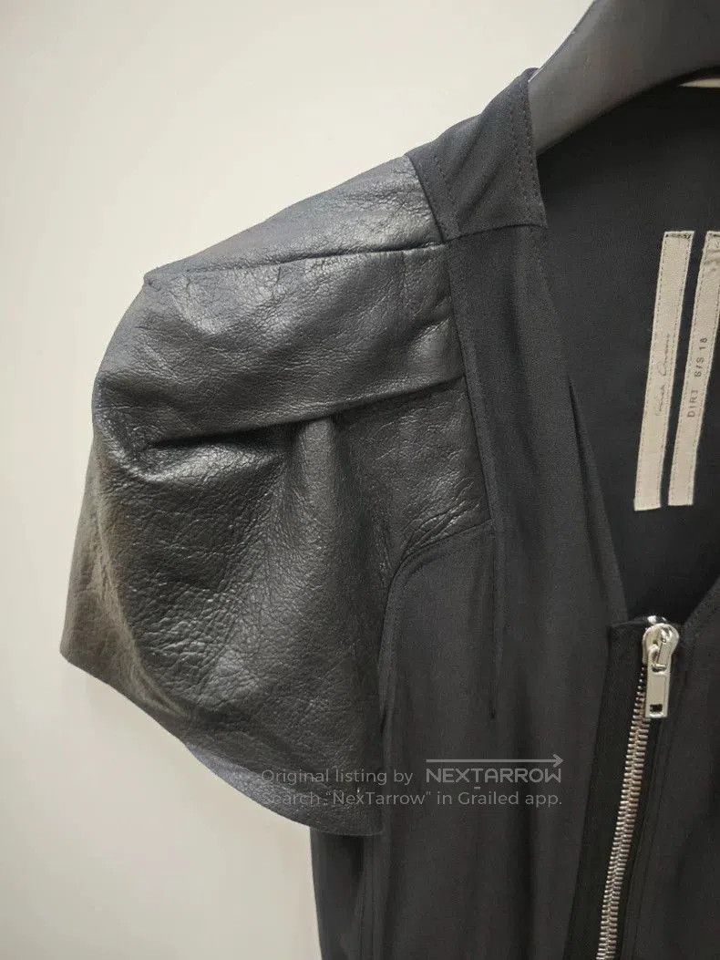 Rick Owens Black Leather Sleeve Top by Rick Owens. Size US M / EU 48-50 / 2 - 2 Thumbnail