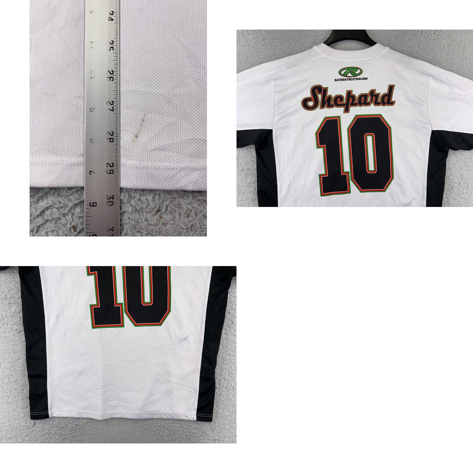 Vintage Big D's Pizzeria Jersey Adult XL White Men's T-Shirt USA 66 Route 66 Hooded Logo Limited Edition Vintage Size US XL / EU 56 / 4 - 9 Thumbnail