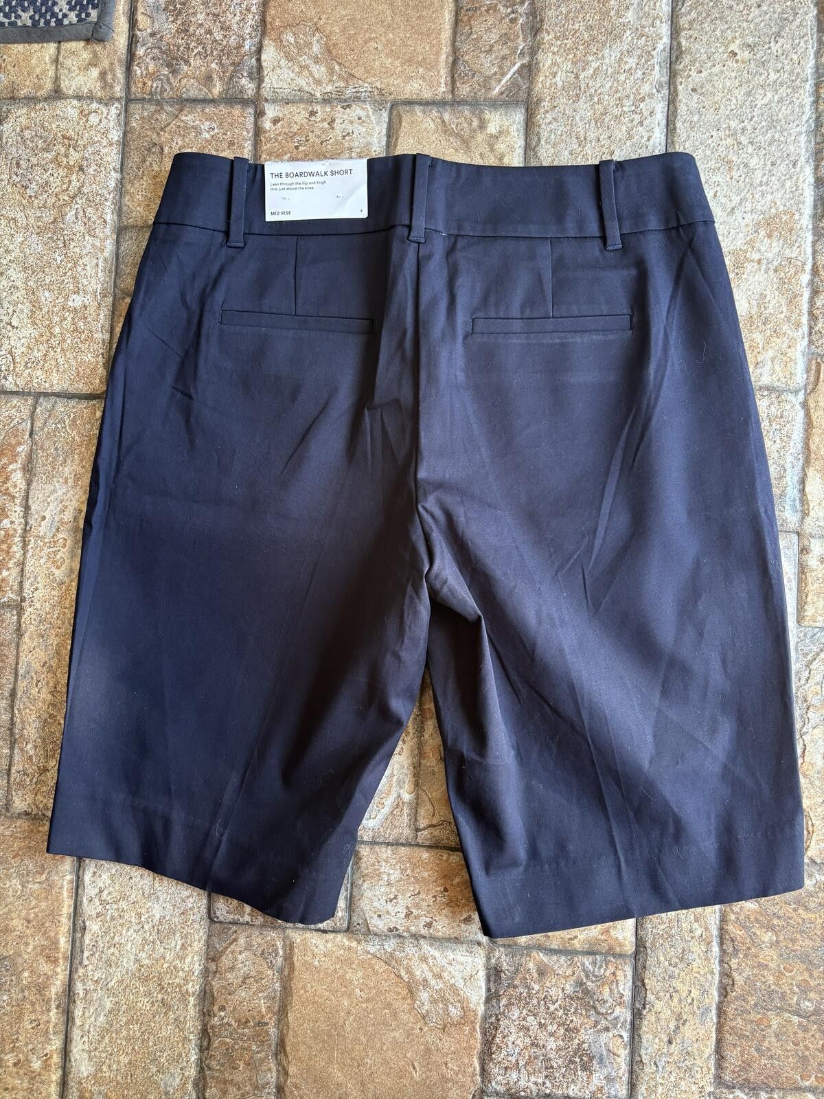 Ann Taylor Ann Taylor Navy Boardwalk Shorts Bermuda Classic Size 4 Size 27" / US 4 / IT 40 - 3 Thumbnail