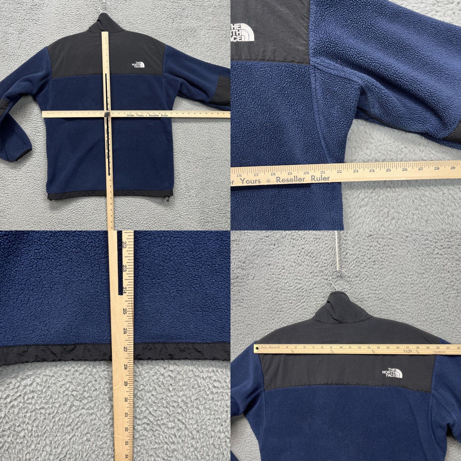 The North Face VINTAGE The North Face Retro Denali Jacket Mens M Navy Blue Polartec Fleece A193 Size US M / EU 48-50 / 2 - 8 Thumbnail