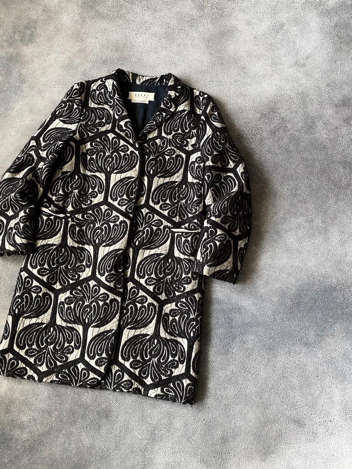 Marni 2011 Pre-Fall Marni Light Coat Embroidery Women Size IT38 Size S / US 4 / IT 40 - 1 Thumbnail