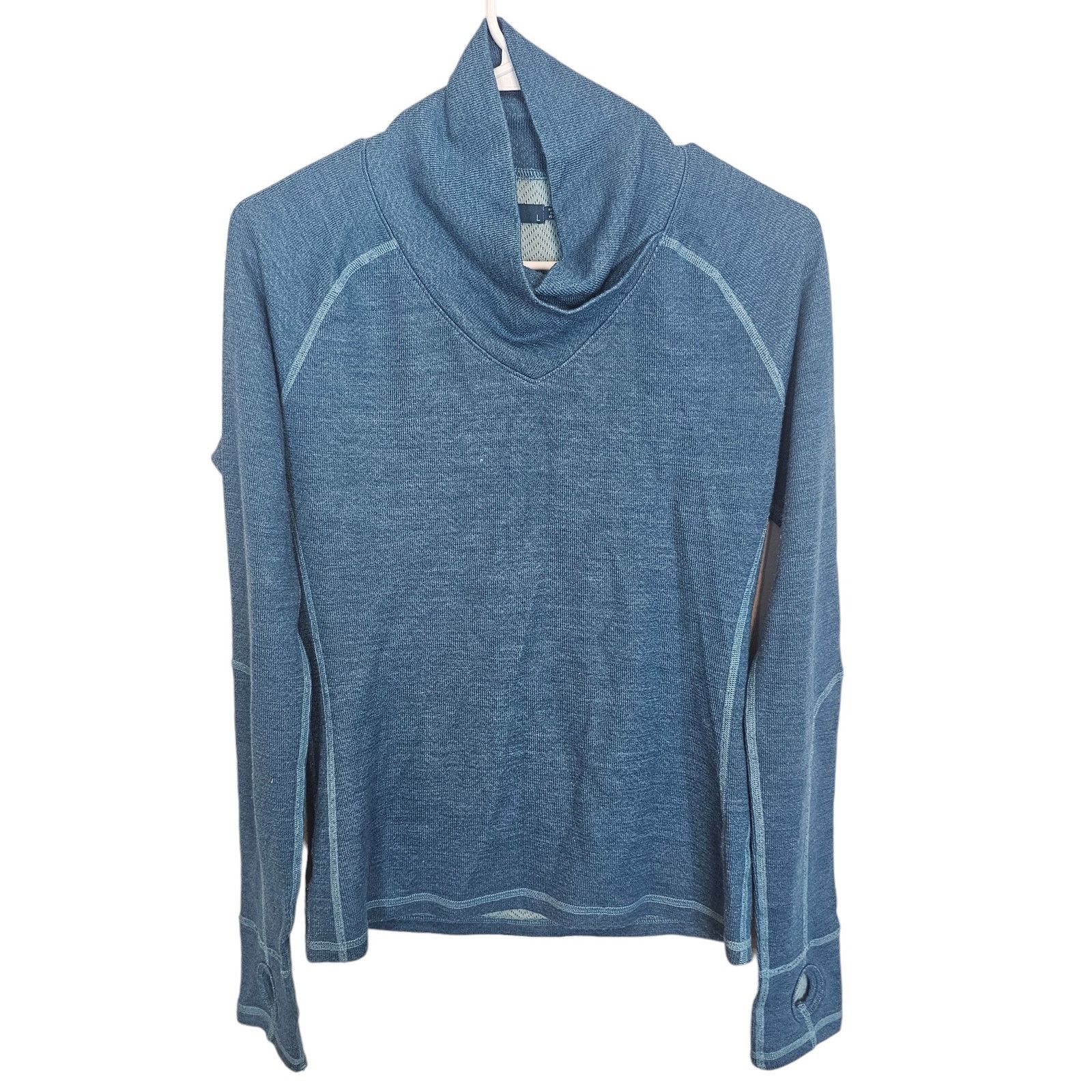 Prana Prana Womens Merino Wool Sweater Base Layer Size L Gorpcore Size L / US 10 / IT 46 - 1 Thumbnail