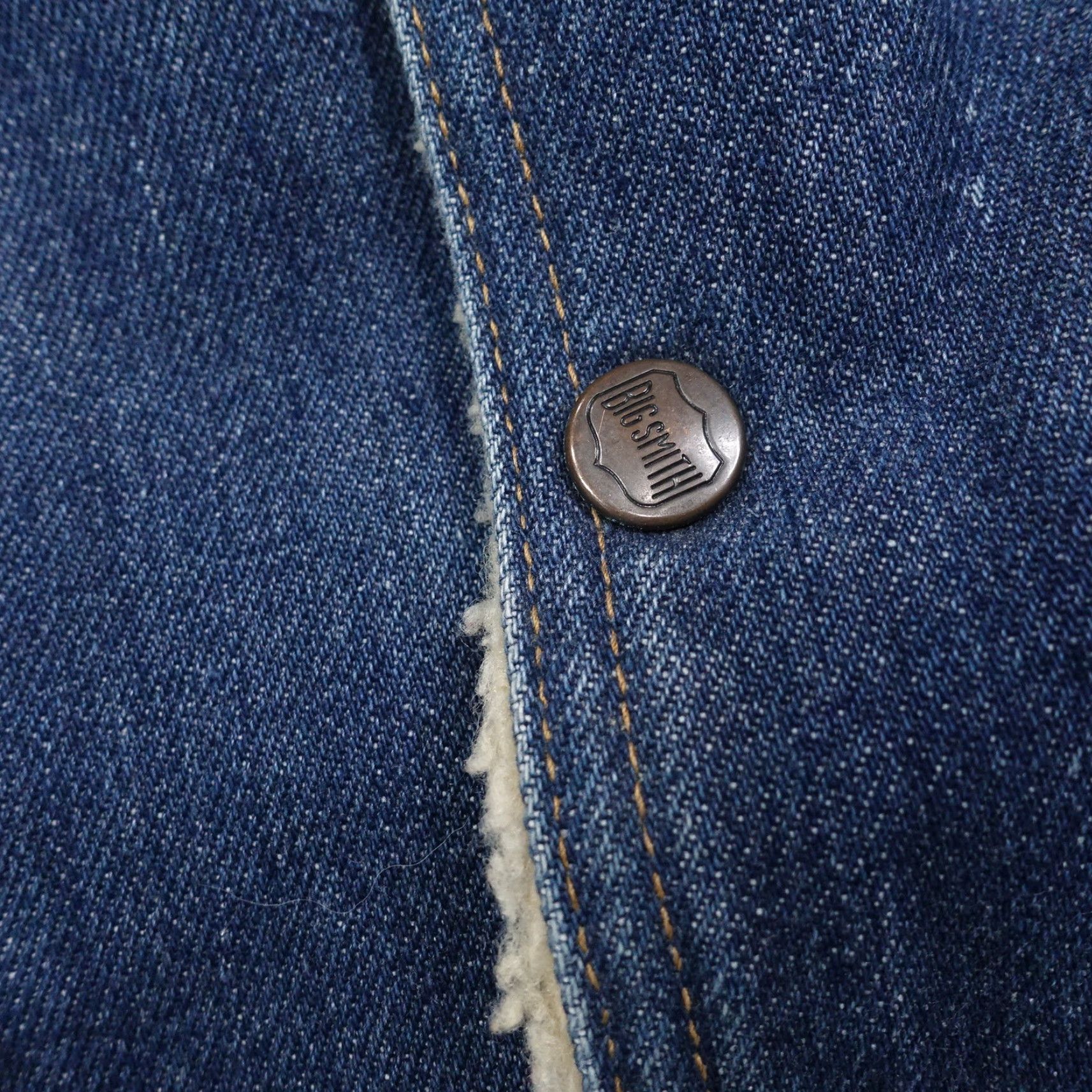 Vintage Vintage Big Smith Western Denim Vest Adult Medium Blue Casual Outerwear Size US M / EU 48-50 / 2 - 4 Thumbnail