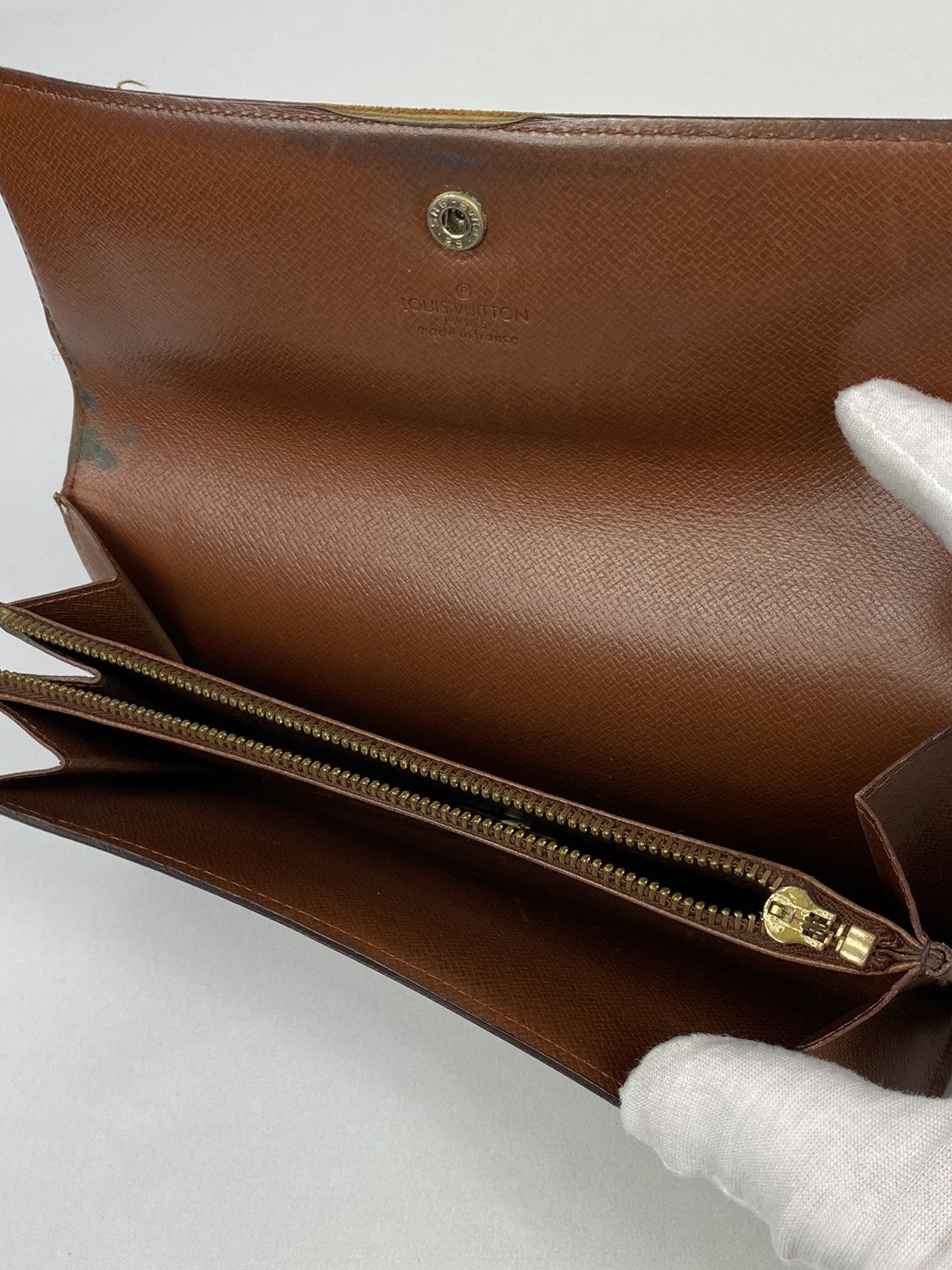 Louis Vuitton Louis Vuitton Monogram Long Wallet Size ONE SIZE - 4 Thumbnail