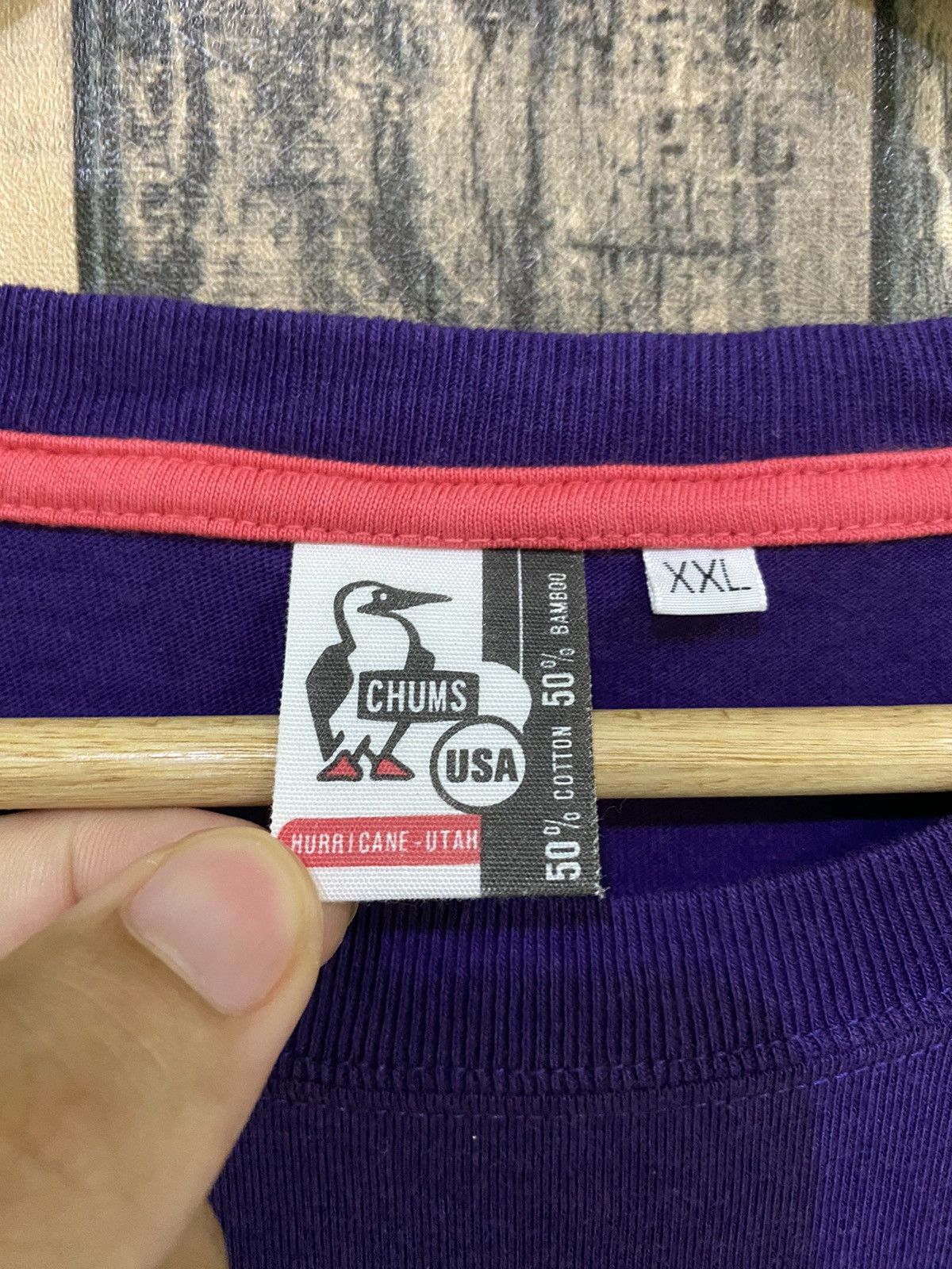 Chums Chums Usa Box Logo Tee Size US XL / EU 56 / 4 - 3 Thumbnail