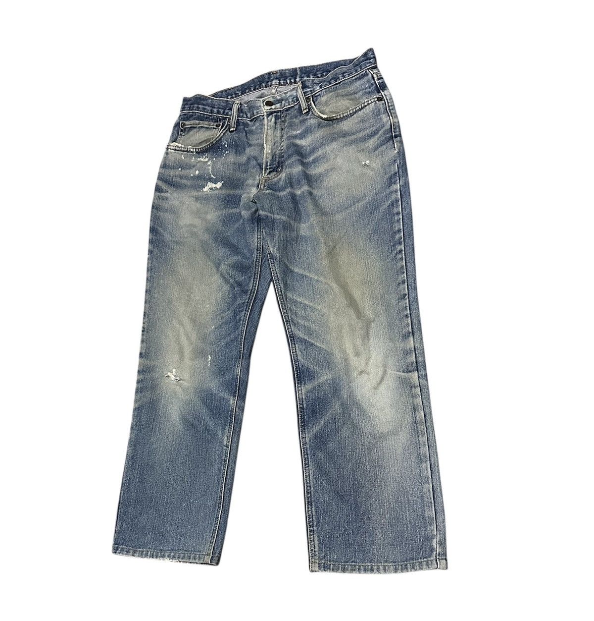 Edwin Vintage Edwin 404 Straight Leg Jeans Size US 35 - 3 Thumbnail