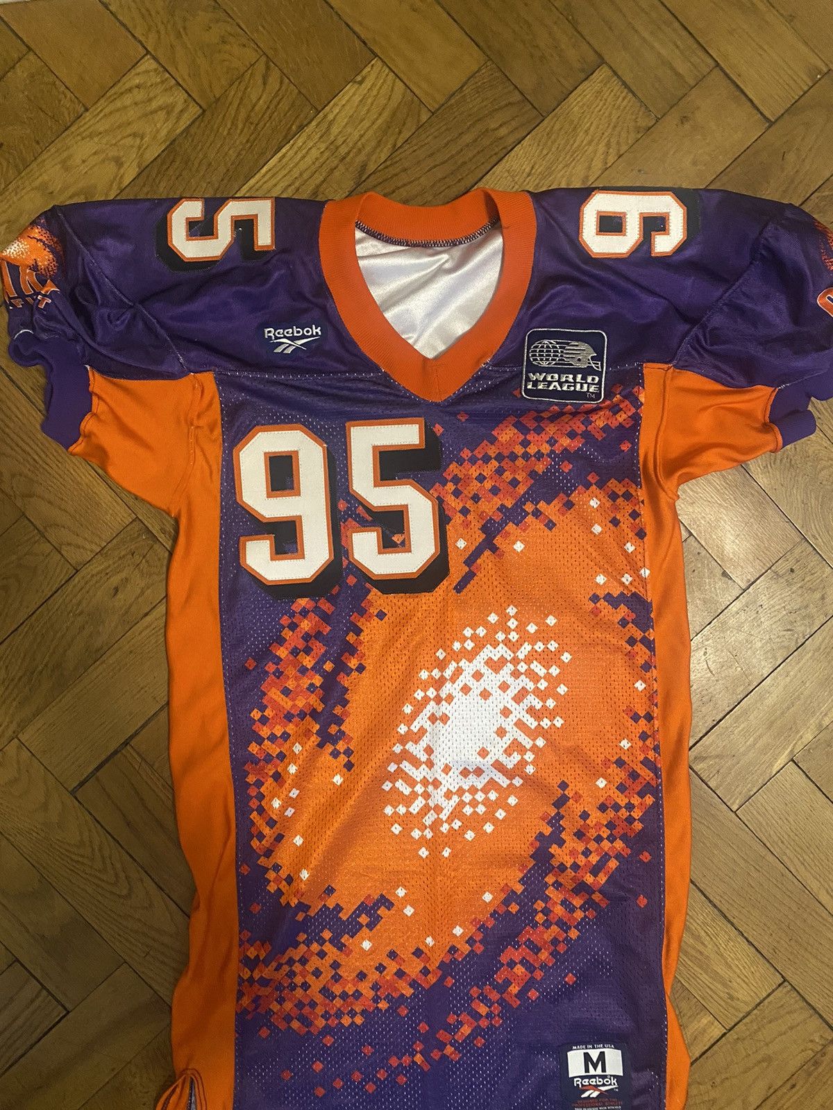NFL × Reebok × Vintage Galaxy Frankfurt Reebok World League Football Jersey Size US M / EU 48-50 / 2 - 2 Thumbnail