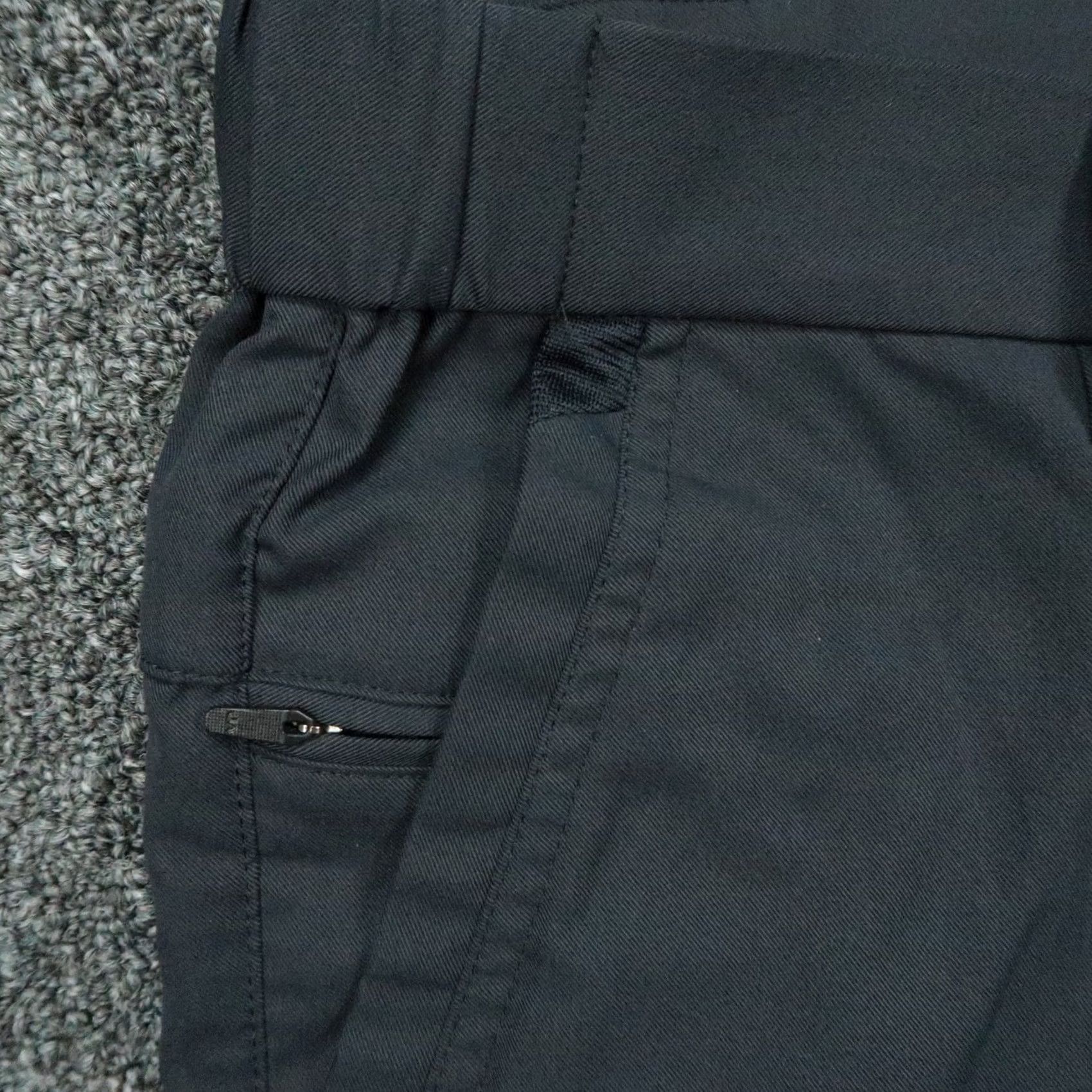Vintage Jack Archer Pants Mens 38x36 Deep Blue Jetsetter Chino Zip Pocket Trouser Size US 38 / EU 54 - 3 Thumbnail