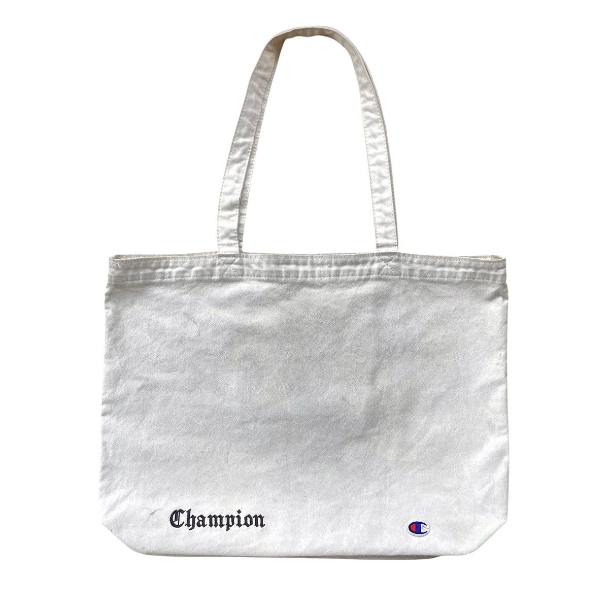 Champion Champion Products Japan Small Logo Canvas Tote Bag Size ONE SIZE - 2 Thumbnail