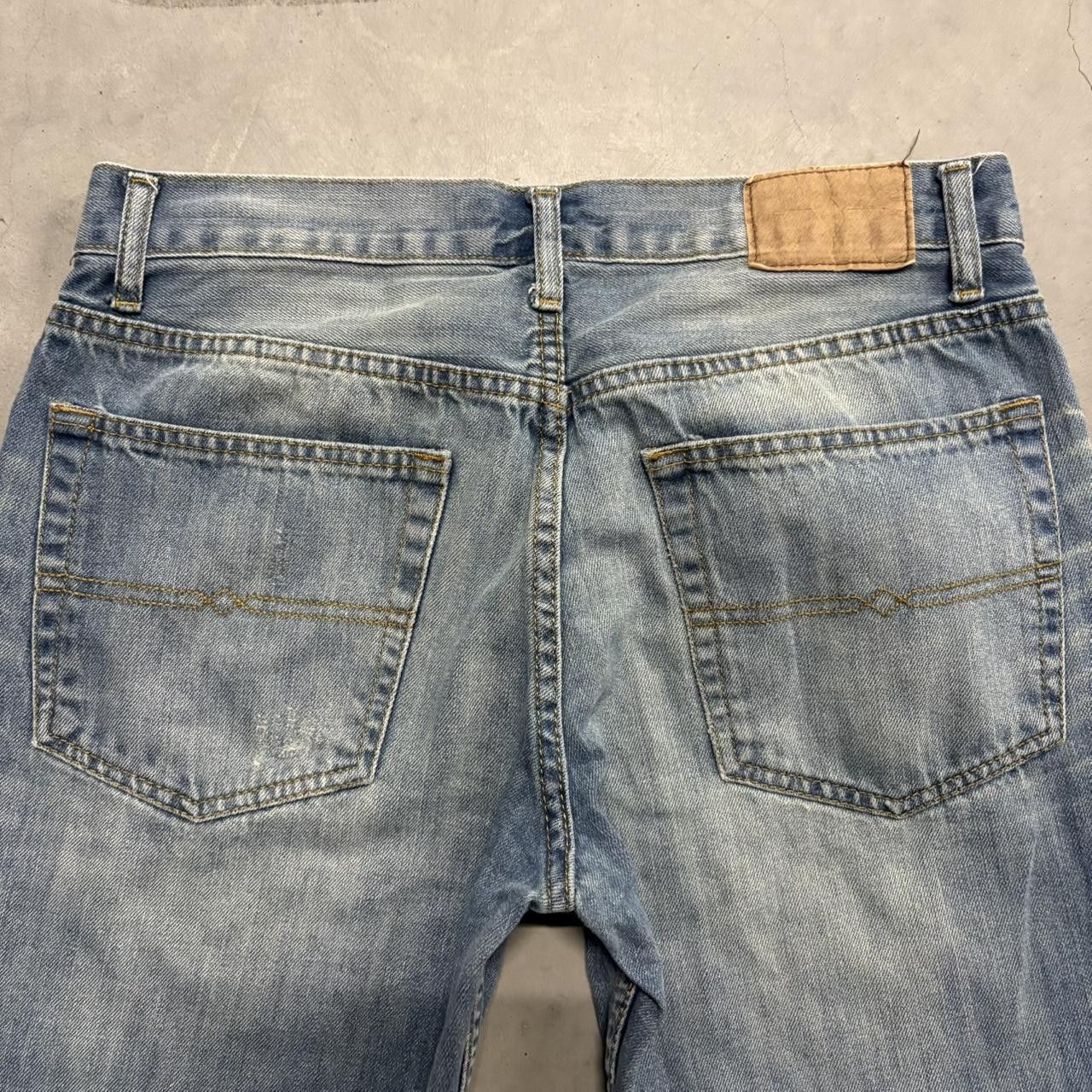 Vintage Crazy Vintage Y2K/2000s Baggy Skater Style Wideleg Medium Blue Wash Denim Jeans! Size US 32 / EU 48 - 5 Thumbnail