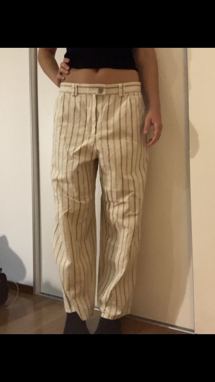 Handmade Striped handmade pants Size 28" / US 6 / IT 42 - 5 Thumbnail