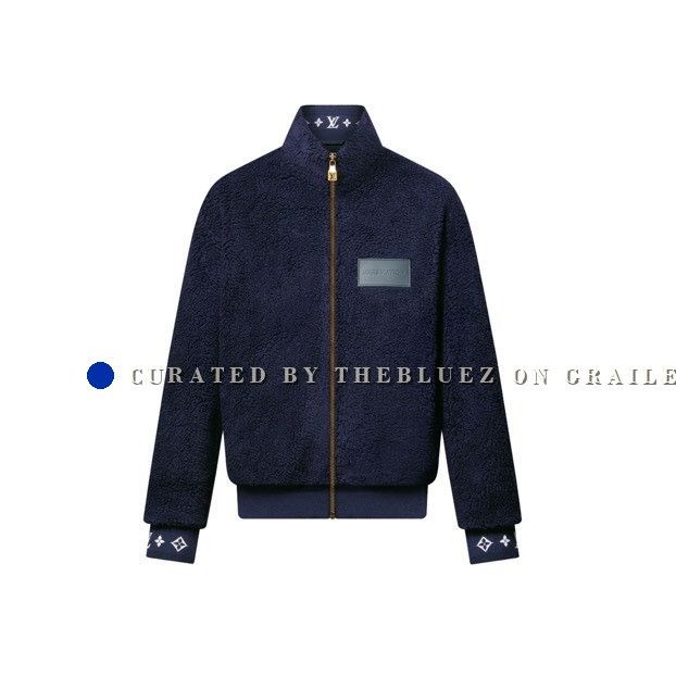 Louis Vuitton Louis Vuitton FW25 Stand Collar Teddy Zip Jacket Size US S / EU 44-46 / 1 - 1 Thumbnail