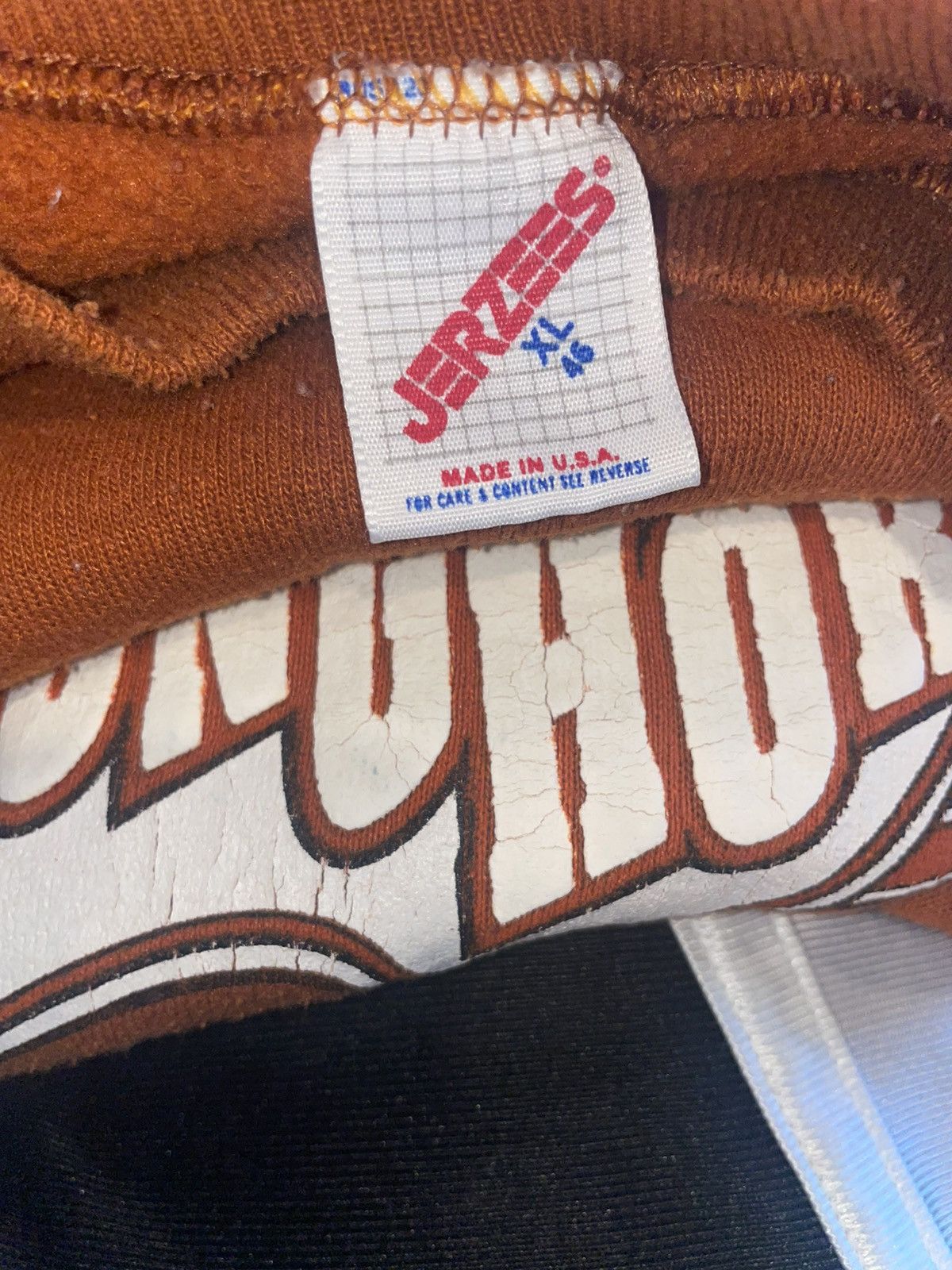 Jerzees Vintage 80’s University if Texas sweatshirt Size US L / EU 52-54 / 3 - 2 Thumbnail