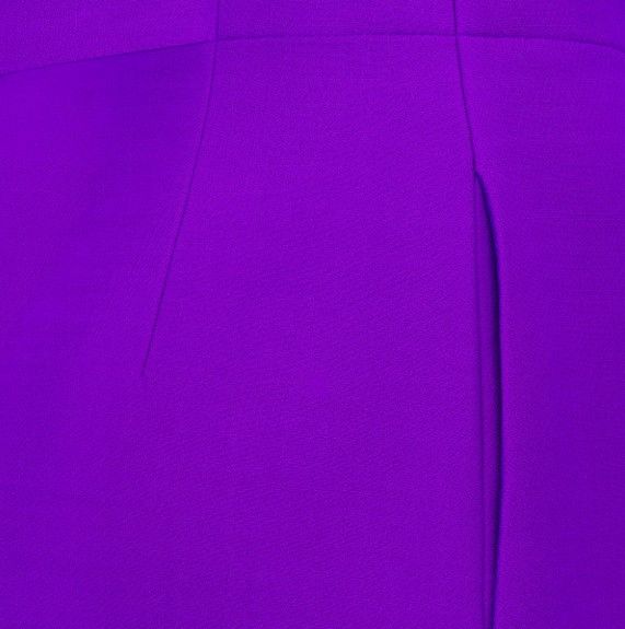 Dior o1w1db10824 Flared Mini Skirt in Purple Size 26" / US 2 / IT 38 - 3 Thumbnail