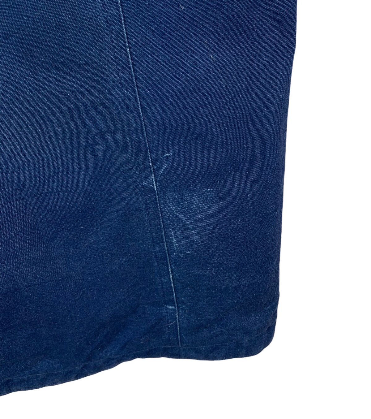 Issey Miyake VINTAGE 80s ISSEY MIYAKE IS LABEL INDIGO DENIM BORO JACKET Size US XL / EU 56 / 4 - 19 Thumbnail