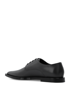 Dolce & Gabbana o1y0125 Leather Laced Shoes in Grey Size US 11 / EU 44 - 3 Thumbnail