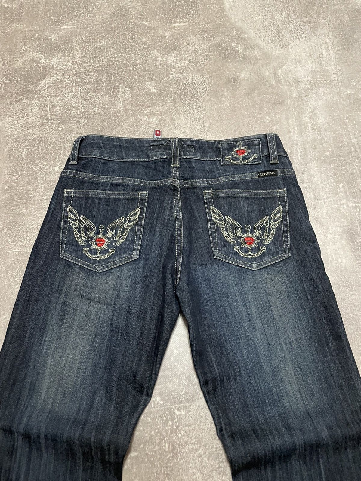 Diesel Vintage Diesel Distressed Denim Jeans M size Size 28" / US 6 / IT 42 - 3 Thumbnail