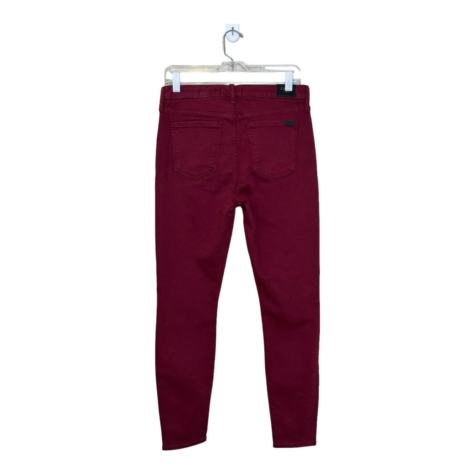 7 For All Mankind Jen7 red legging ankle stretch jeggings jeans size 8 Size 30" / US 8 / IT 44 - 2 Thumbnail