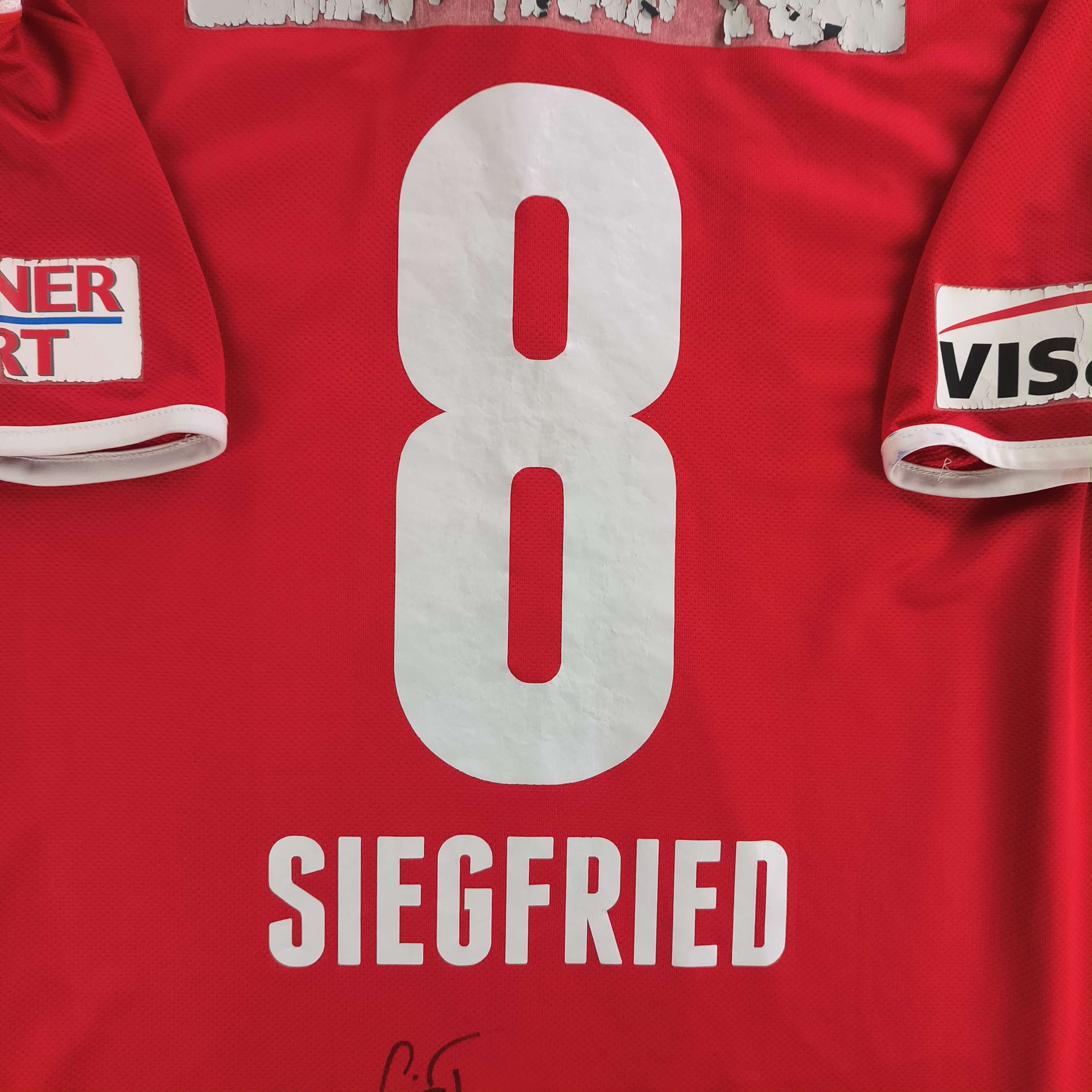 Nike SIGNED FC Thun 2013-14 Nike home Siegfried football jersey M Size US M / EU 48-50 / 2 - 9 Thumbnail