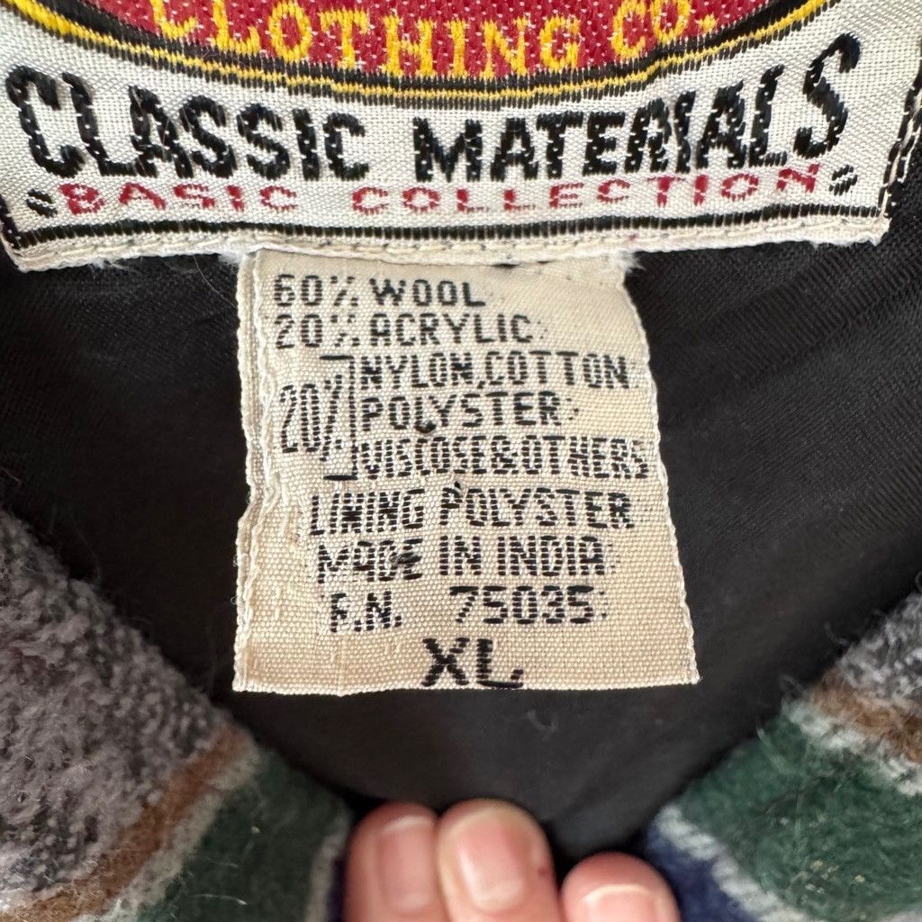 Other Vintage Paragraff Wool Blend Blanket Stripe pattern vest XL Size US XL / EU 56 / 4 - 7 Thumbnail