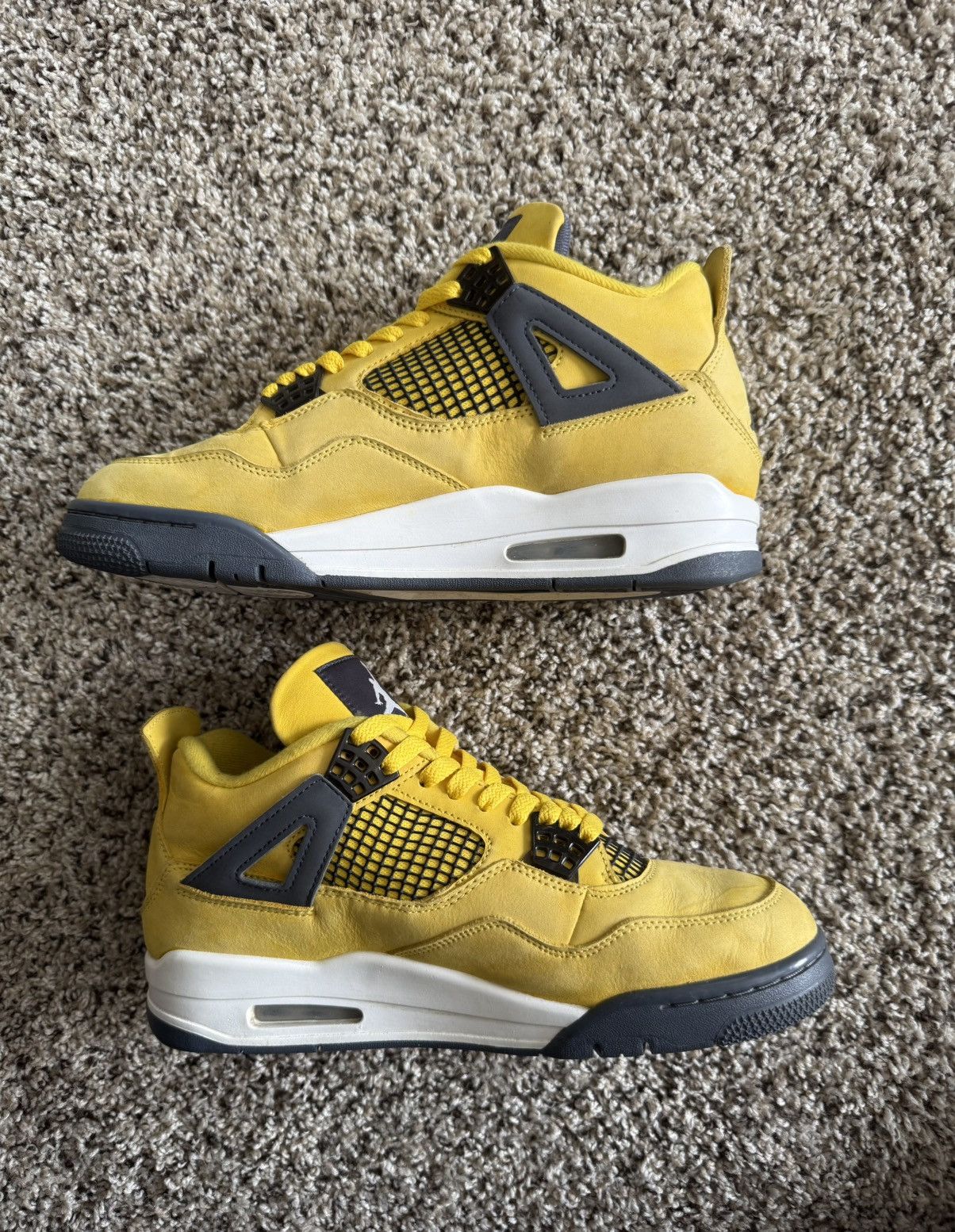 Jordan Brand Air Jordan 4 Retro “Lightning” –Size 9 (Used) | Box Included Size US 9 / EU 42 - 2 Thumbnail