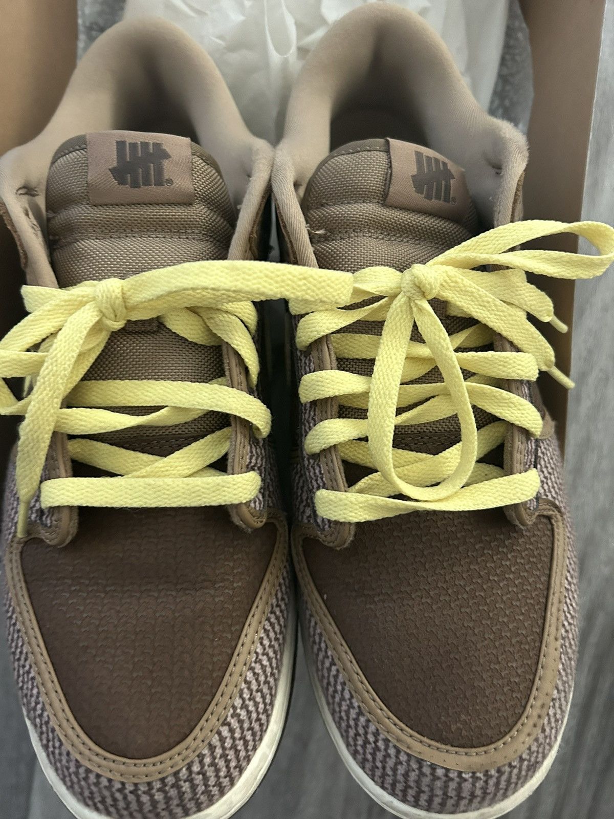 Nike Nike Dunk Low X Undefeated “Canteen” Size US 11 / EU 44 - 3 Thumbnail
