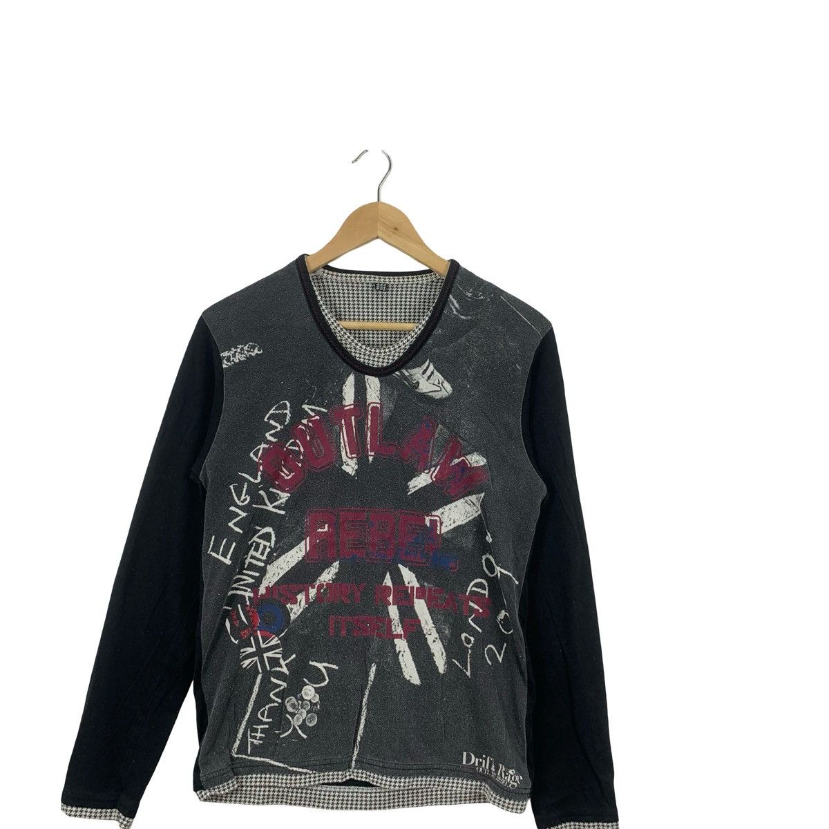 Other DRIF RAGE Outlaw Rebel Houndstooth Layered Design Size US S / EU 44-46 / 1 - 4 Thumbnail