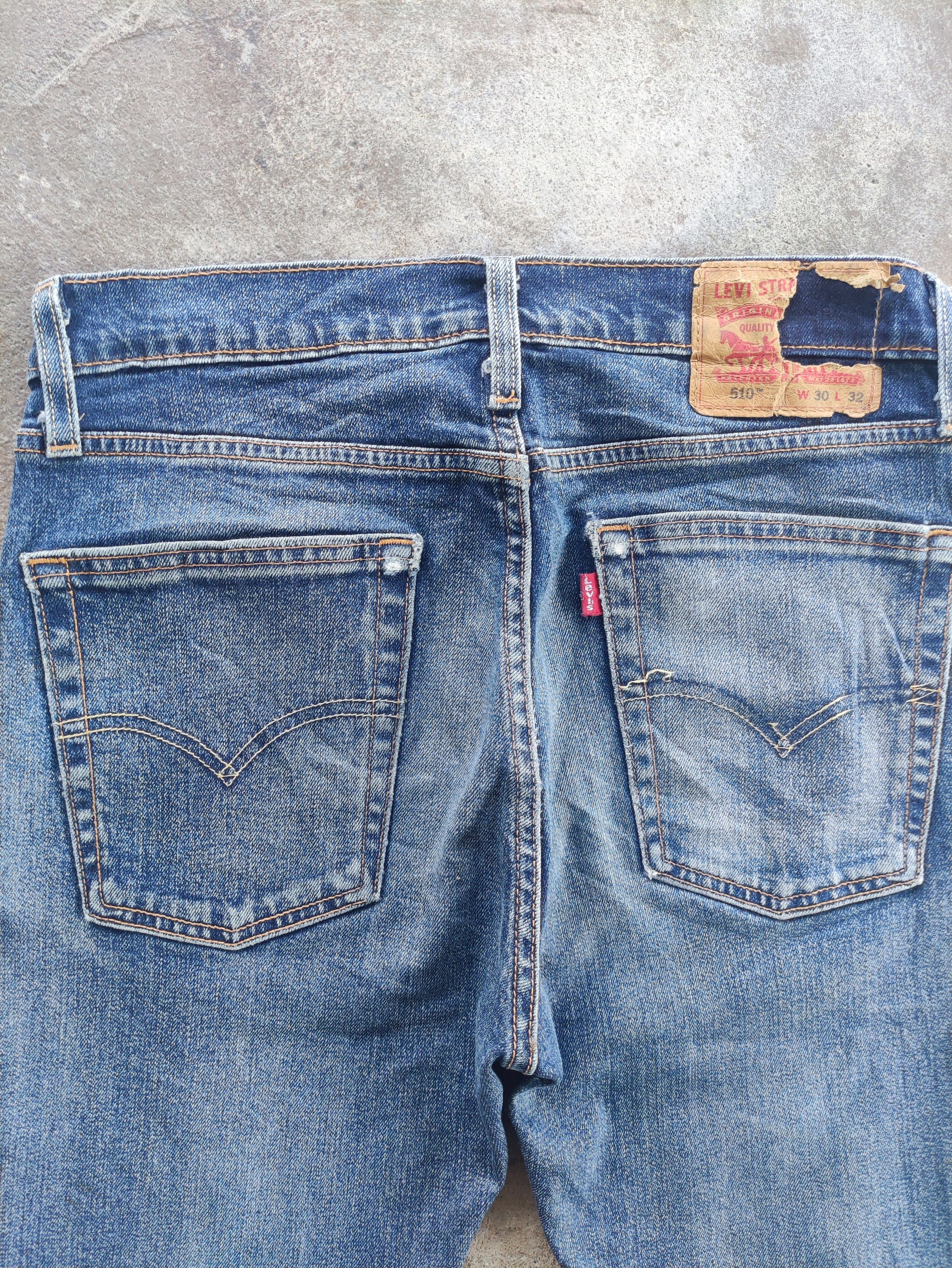 Levi's Vintage Levi's Brand Denim Distressed Faded Pants Size US 30 / EU 46 - 9 Thumbnail