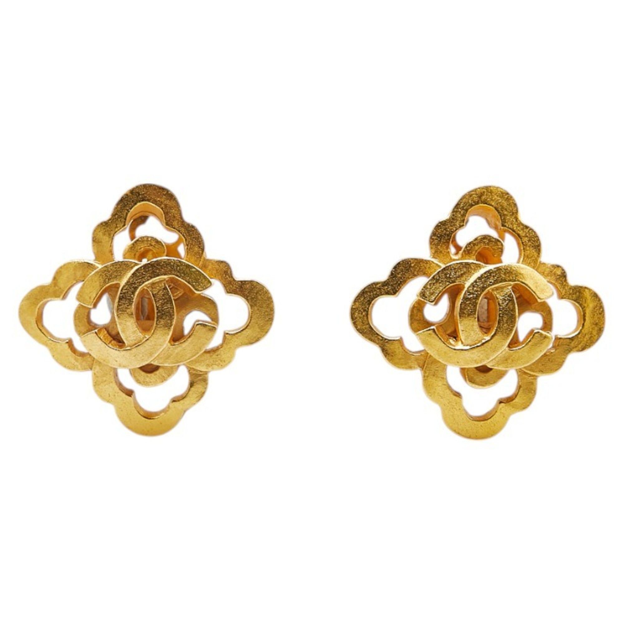 Chanel Chanel Coco Mark earring Size ONE SIZE - 1 Thumbnail