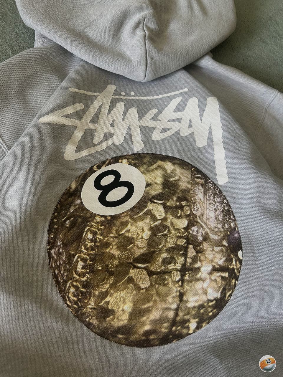 Stussy × Vintage Vintage/Rare Stussy “Gold 8 Ball” hoodie Size US M / EU 48-50 / 2 - 4 Thumbnail