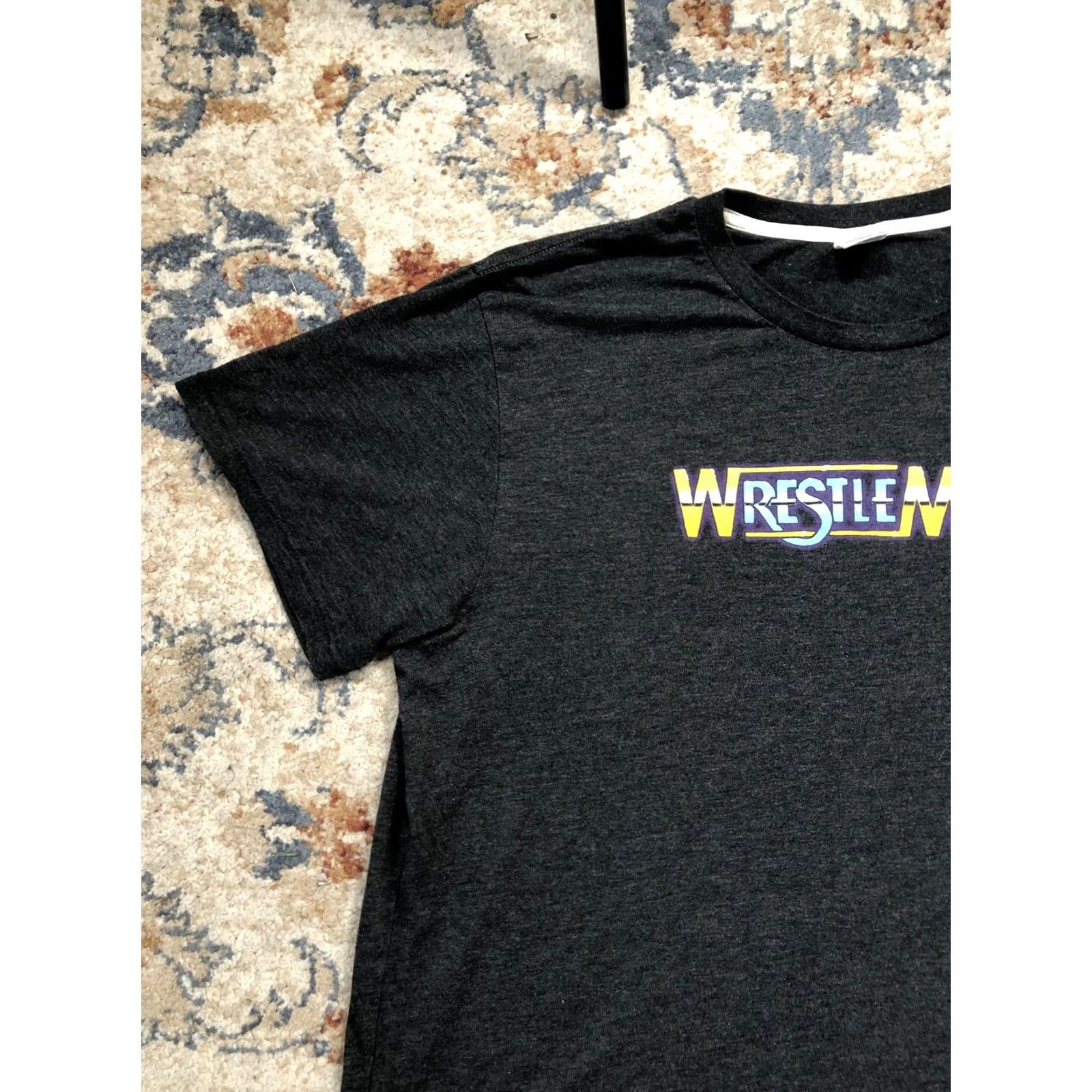 Vintage Homage WrestleMania Shirt Mens 2XL Gray WWE Graphic Tee Crewneck Short Sleeve Vintage: No Size US XXL / EU 58 / 5 - 3 Thumbnail