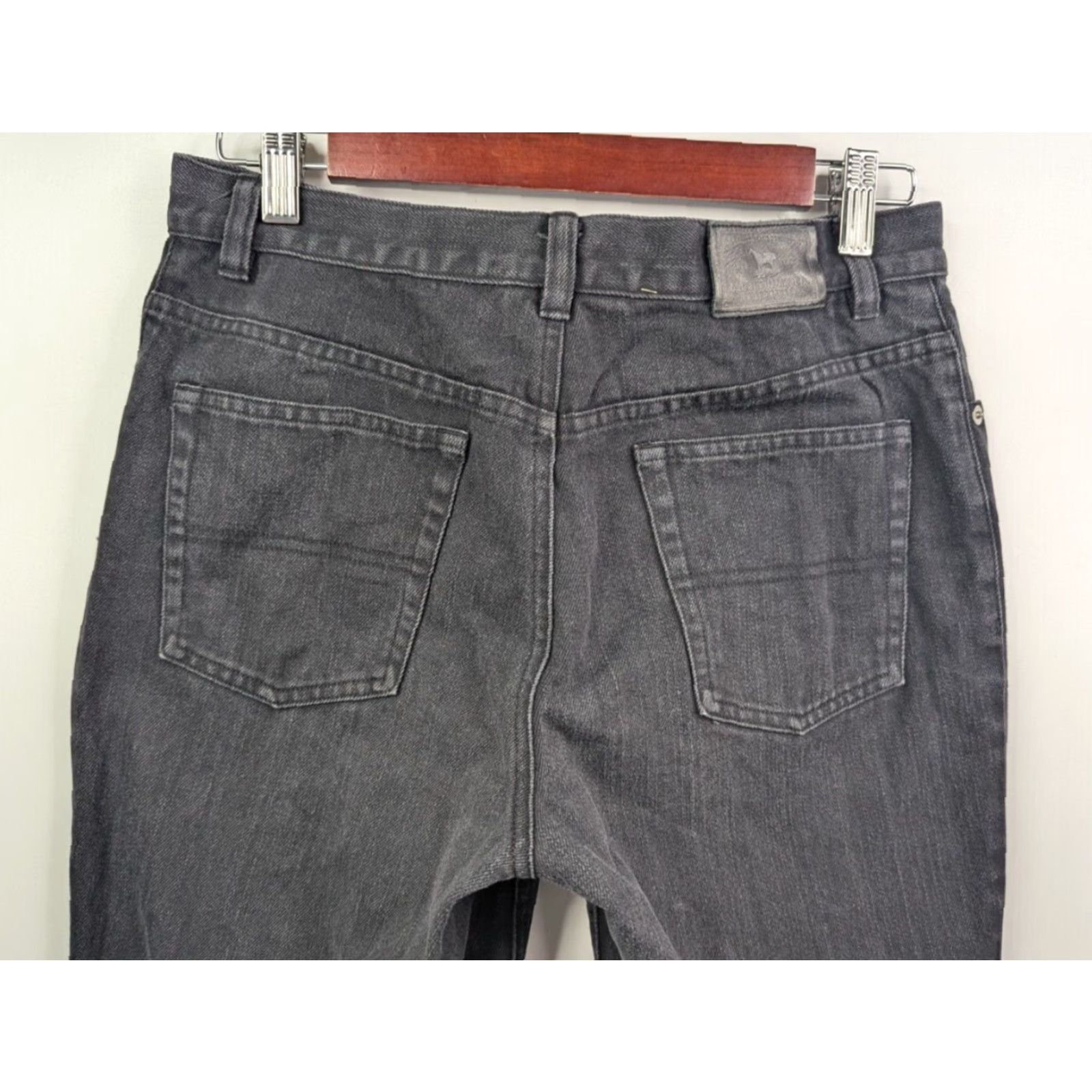 Ralph Lauren VINTAGE Ralph Lauren Jeans Women 6P Petite Black Denim Classic Preppy Logo 5-Pocket Design Mens? Girls? Wait. Size 28" / US 6 / IT 42 - 4 Thumbnail