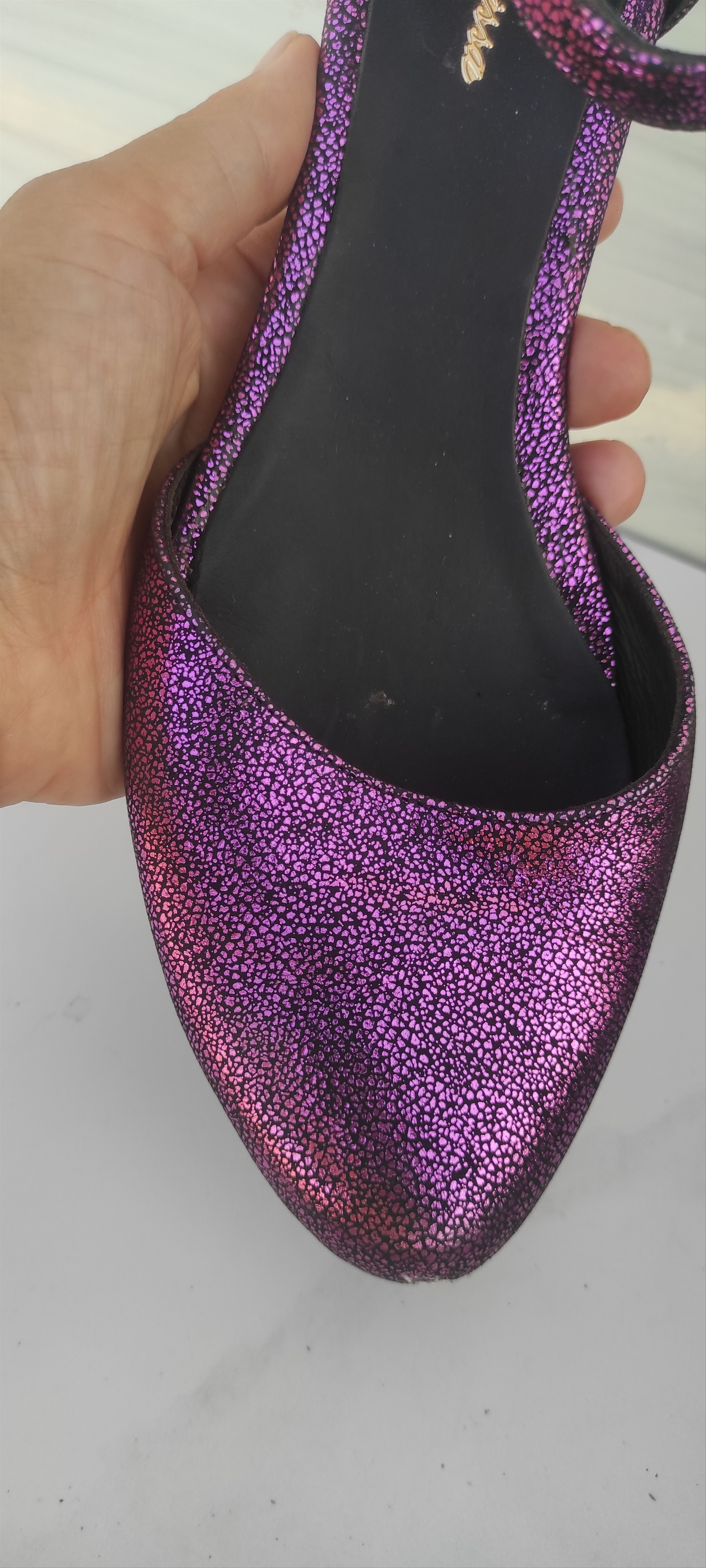 Other Larissa Ballerina Flat Women Sparkling Glitter Shoes Size US 10 / IT 40 - 21 Thumbnail