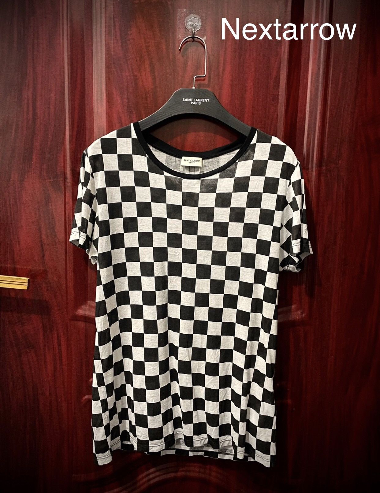 Saint Laurent Paris × Yves Saint Laurent Saint Laurent 15fw mulberry silk short sleeve shirt Size US S / EU 44-46 / 1 - 1 Thumbnail